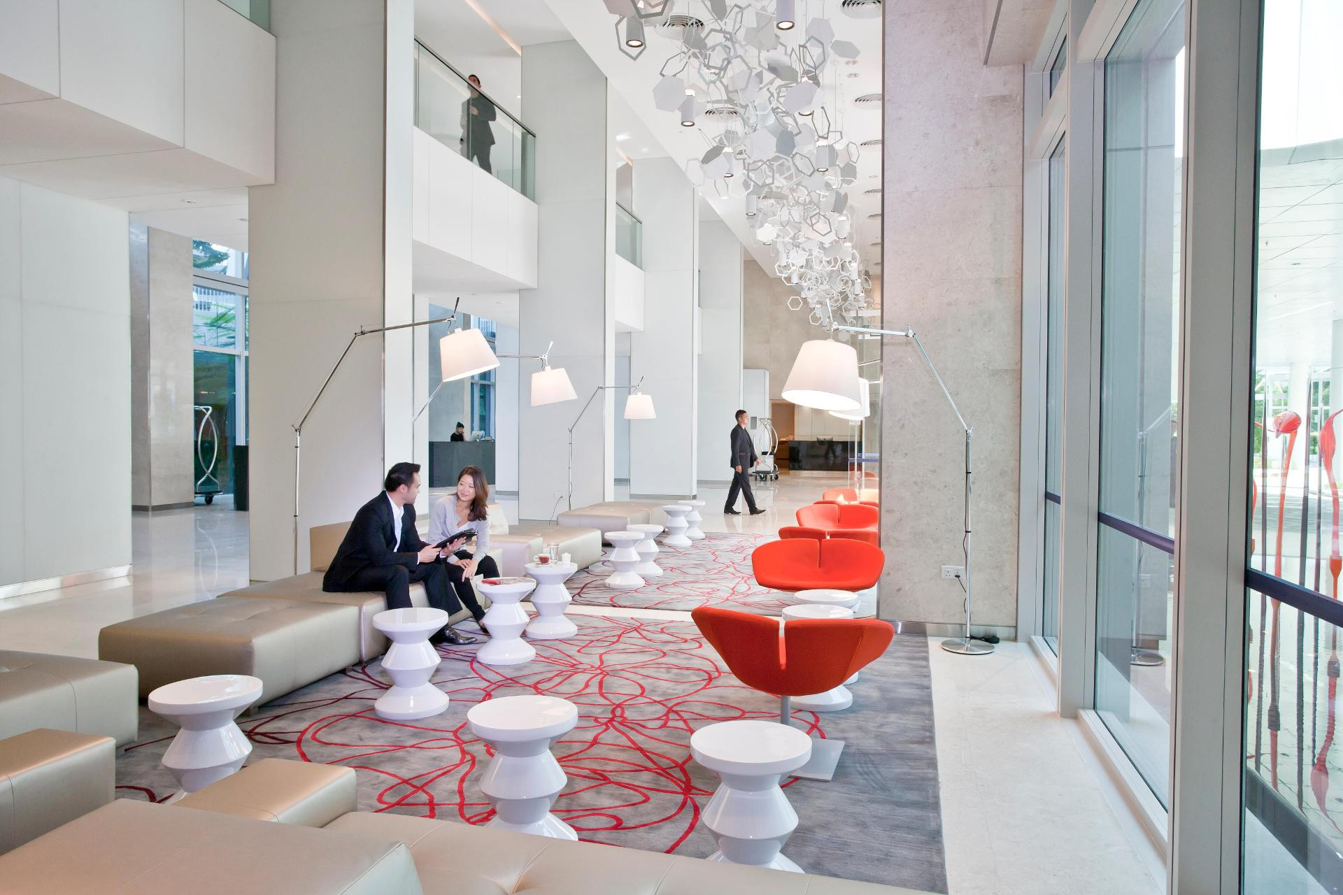 Vista Lobby Dorsett Changi City Singapore