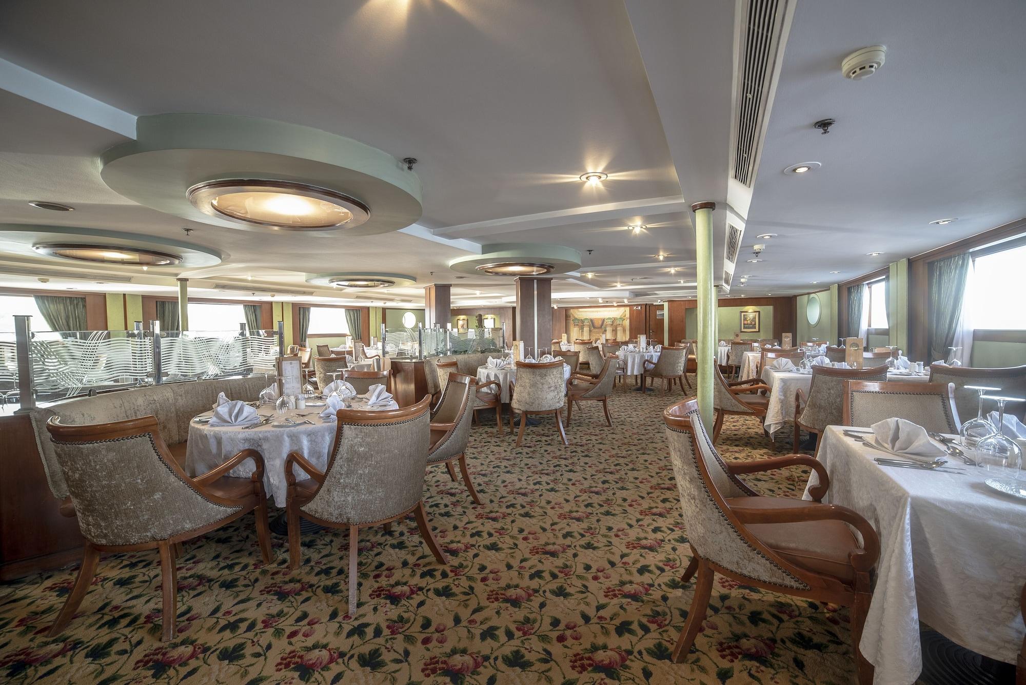 Restaurant MS Sonesta Star Goddess,Luxor-Aswan 4 Night Cruise Mon-Fri