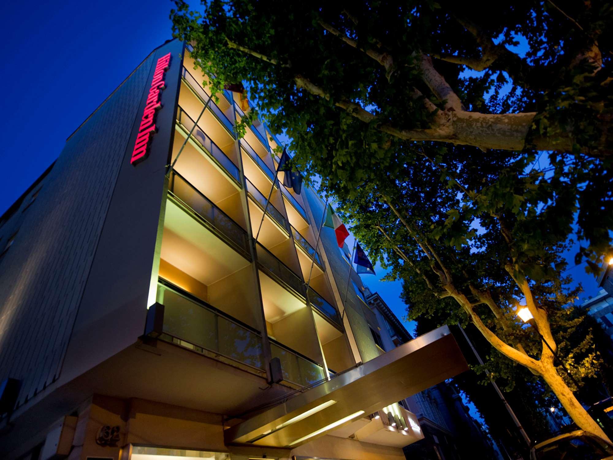 Vista Exterior Hilton Garden Inn Rome Claridge