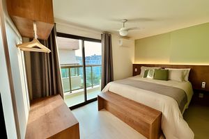 Arriendo temporal - Lindo predio com piscina, sauna, academia e estacionamento