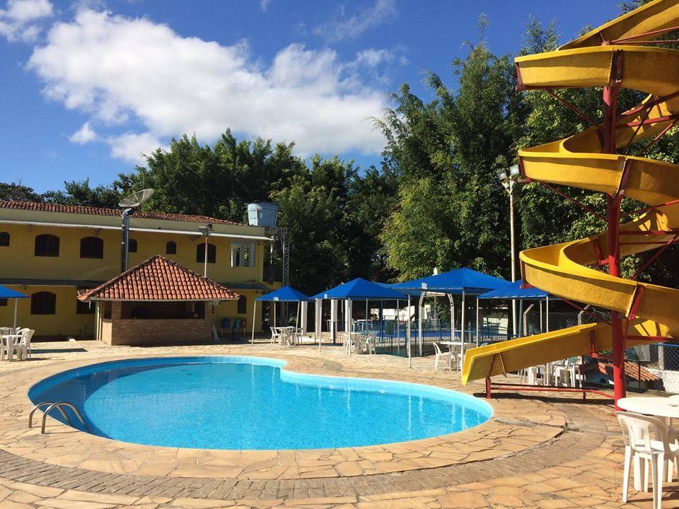 Vista Piscina Hotel Fazenda Pé da Serra