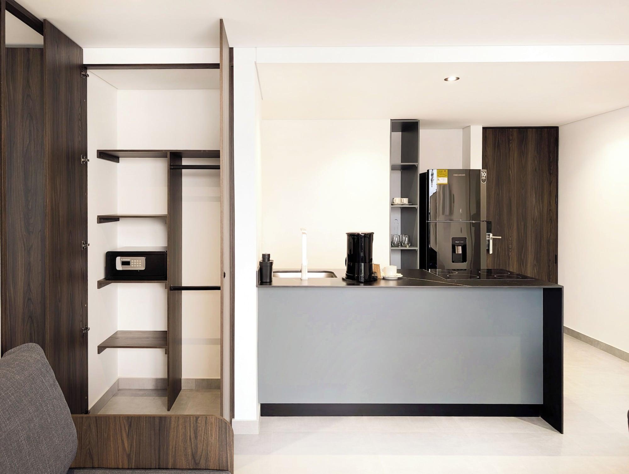 Equipamiento de Habitación Laureles Selection Suites
