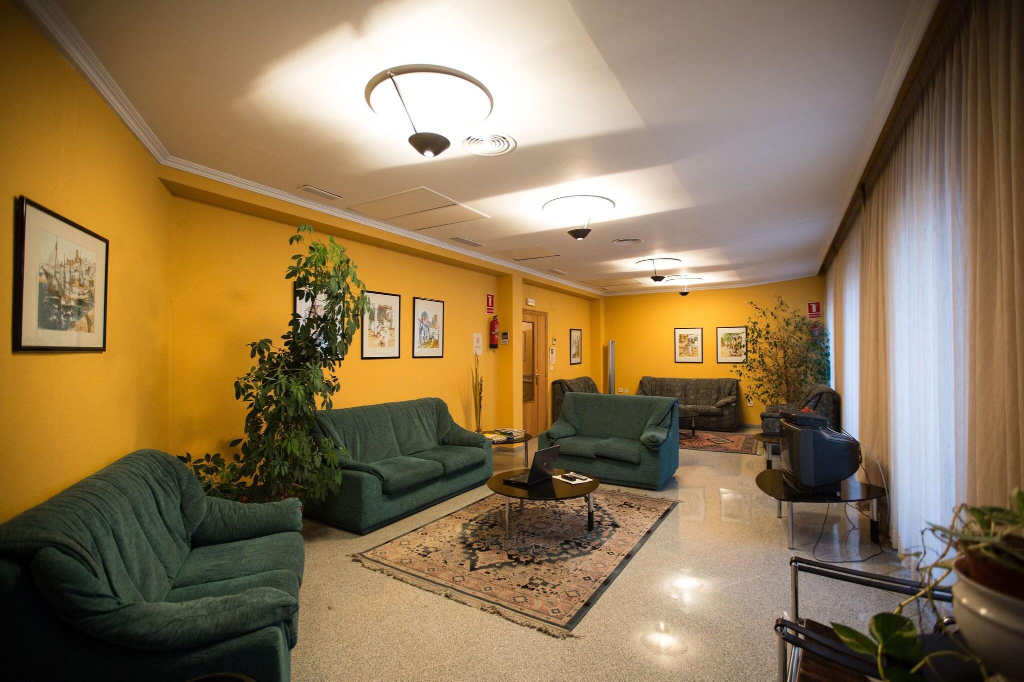 Vista Lobby Hostal Paris