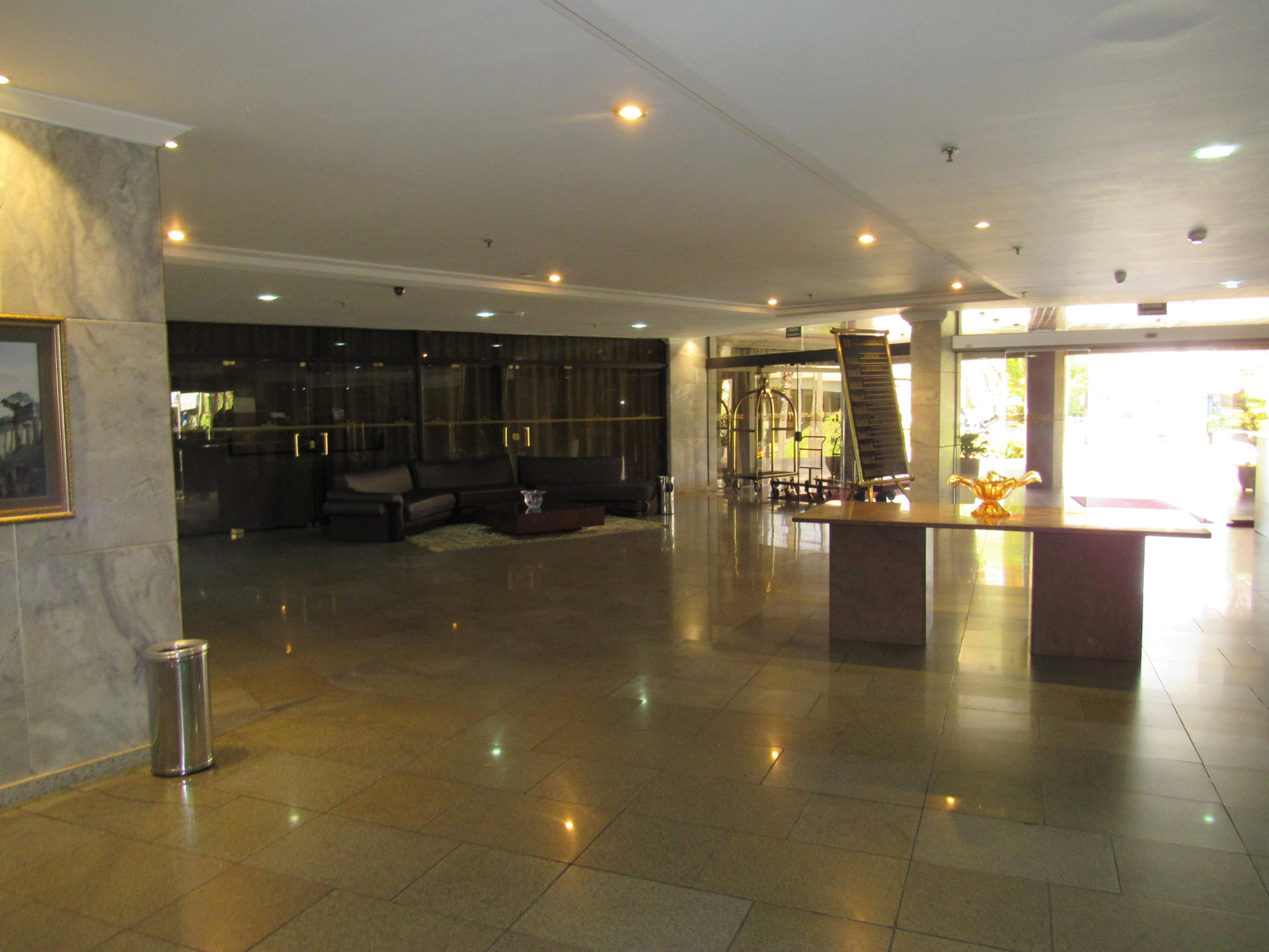Vista Lobby Hotel Nacional Inn Campinas Trevo