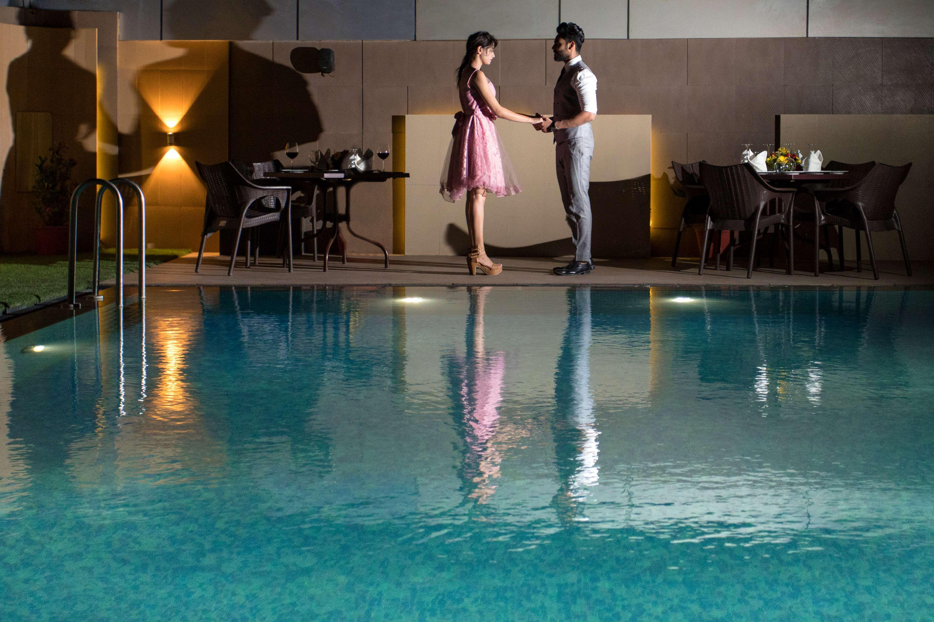Vista Piscina Radisson Udaipur