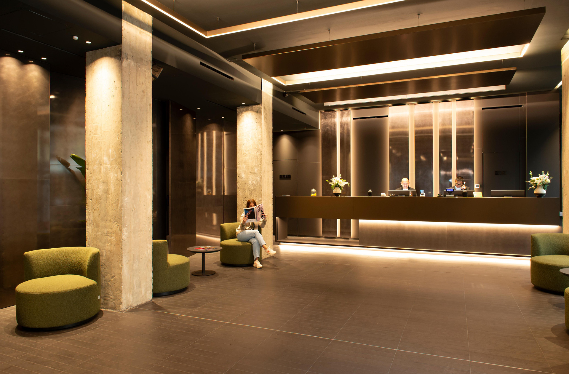 Vista Lobby 7BA Hotel Milano