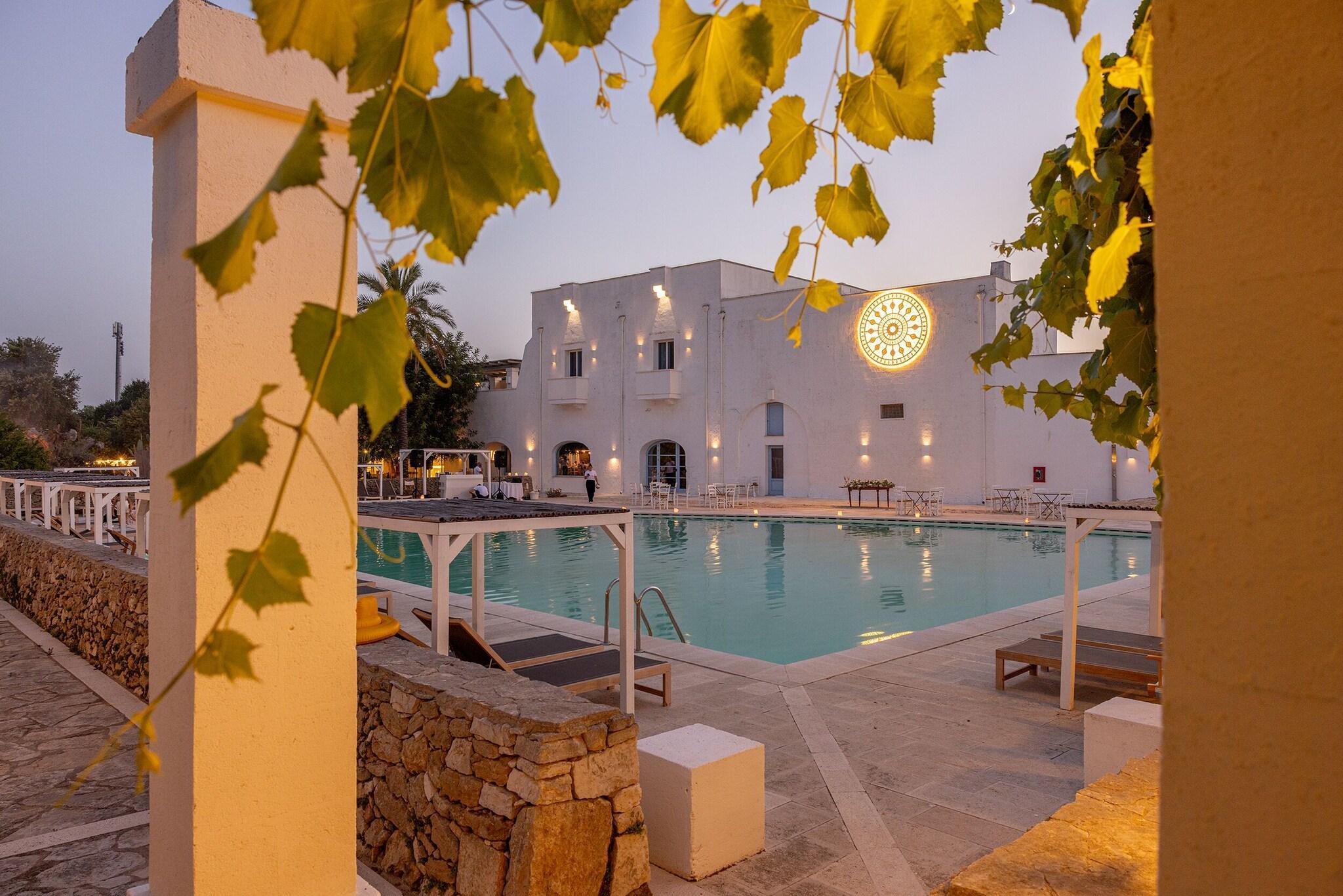 Vista Exterior Masseria Malvindi