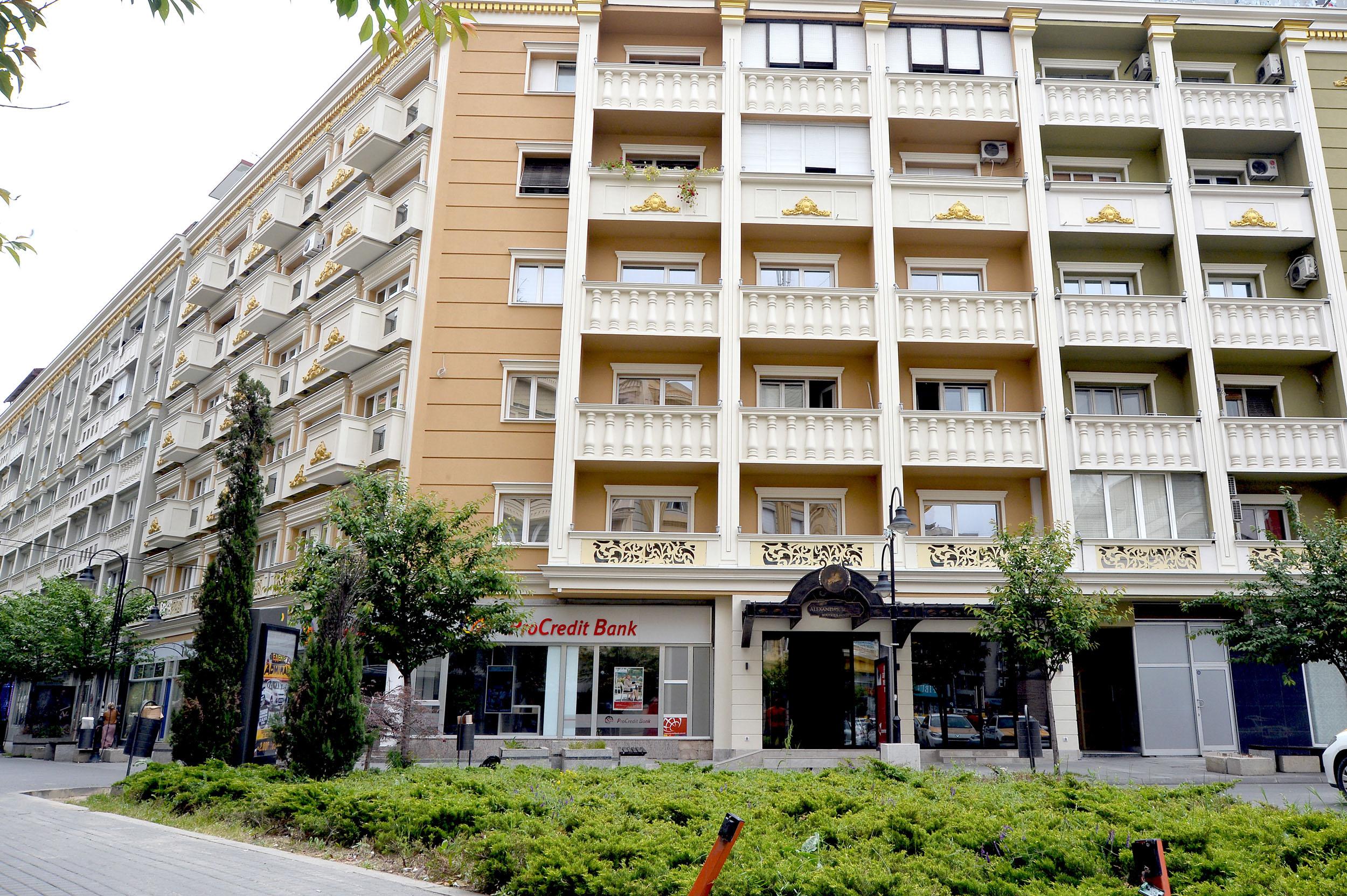 Vista Exterior Hotel Alexandar Square Boutique