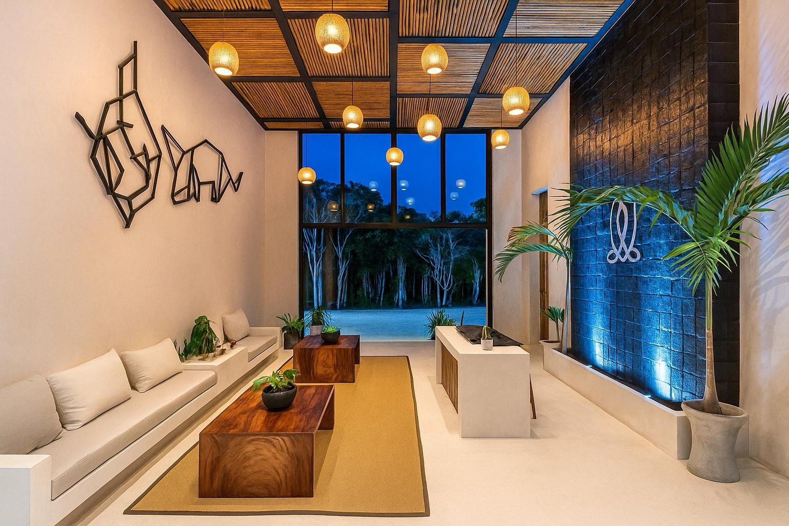 Vista Lobby Irie Tulum