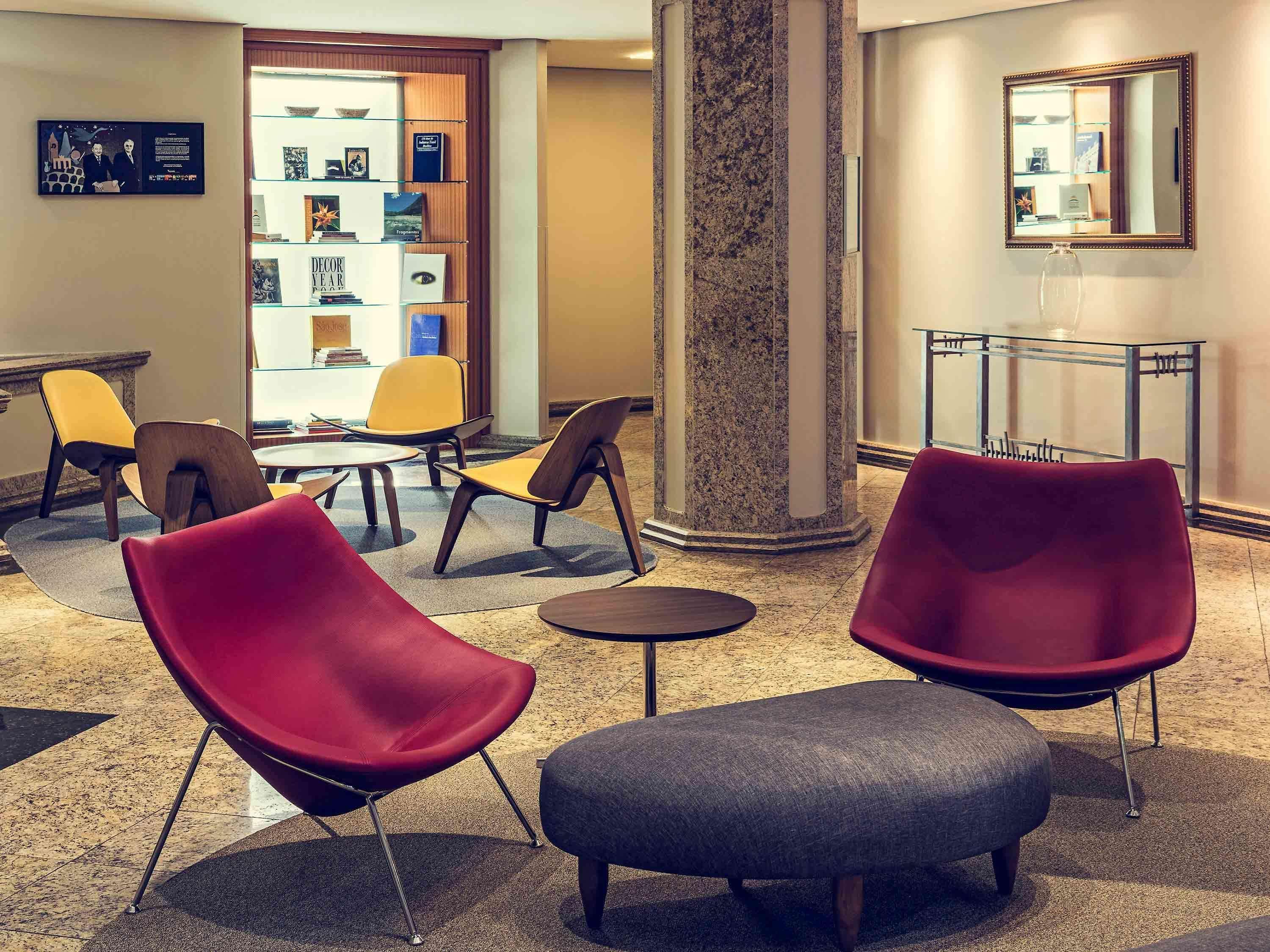Vista Lobby Mercure Joinville Prinz Hotel