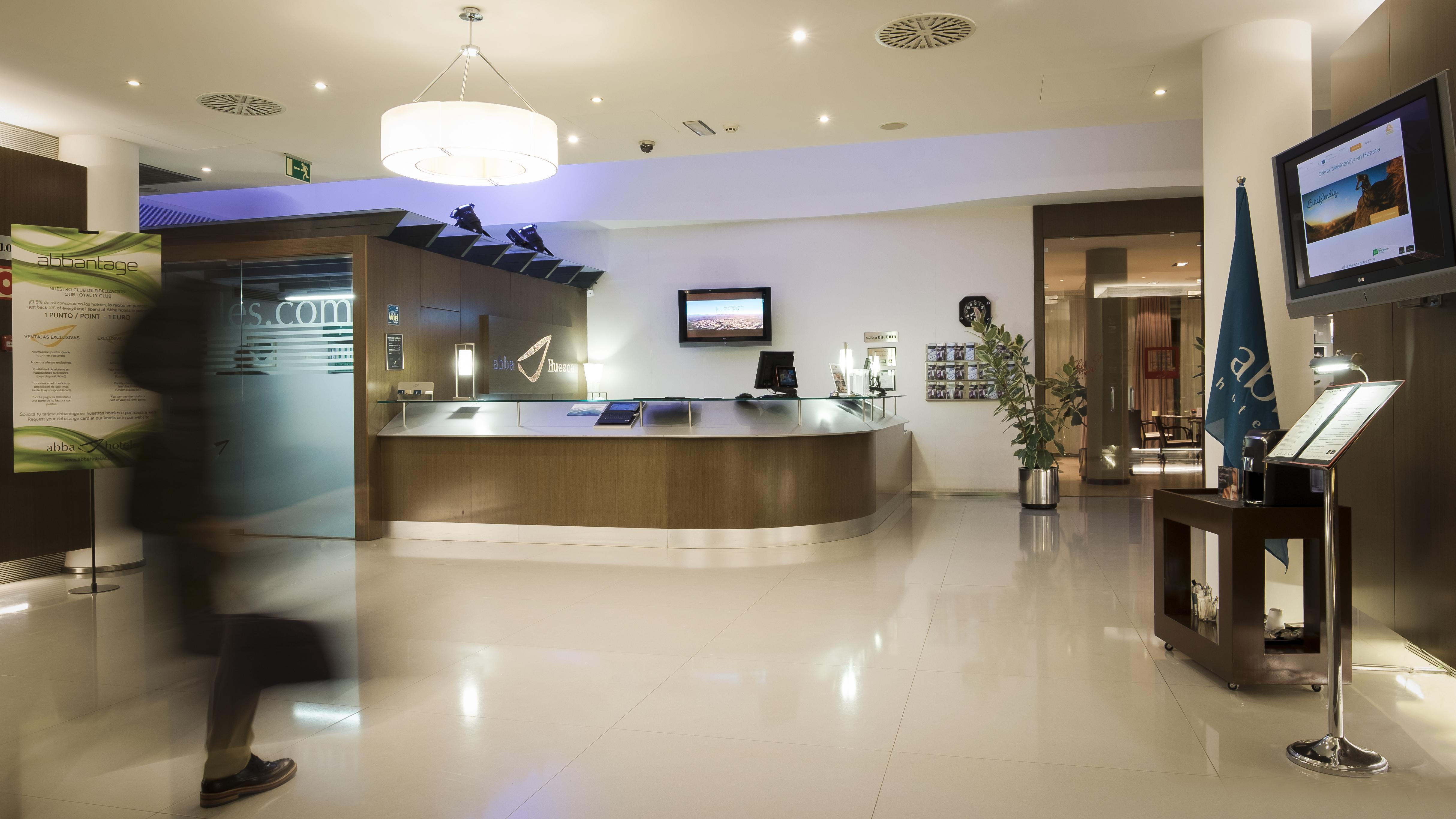 Vista Lobby Abba Huesca