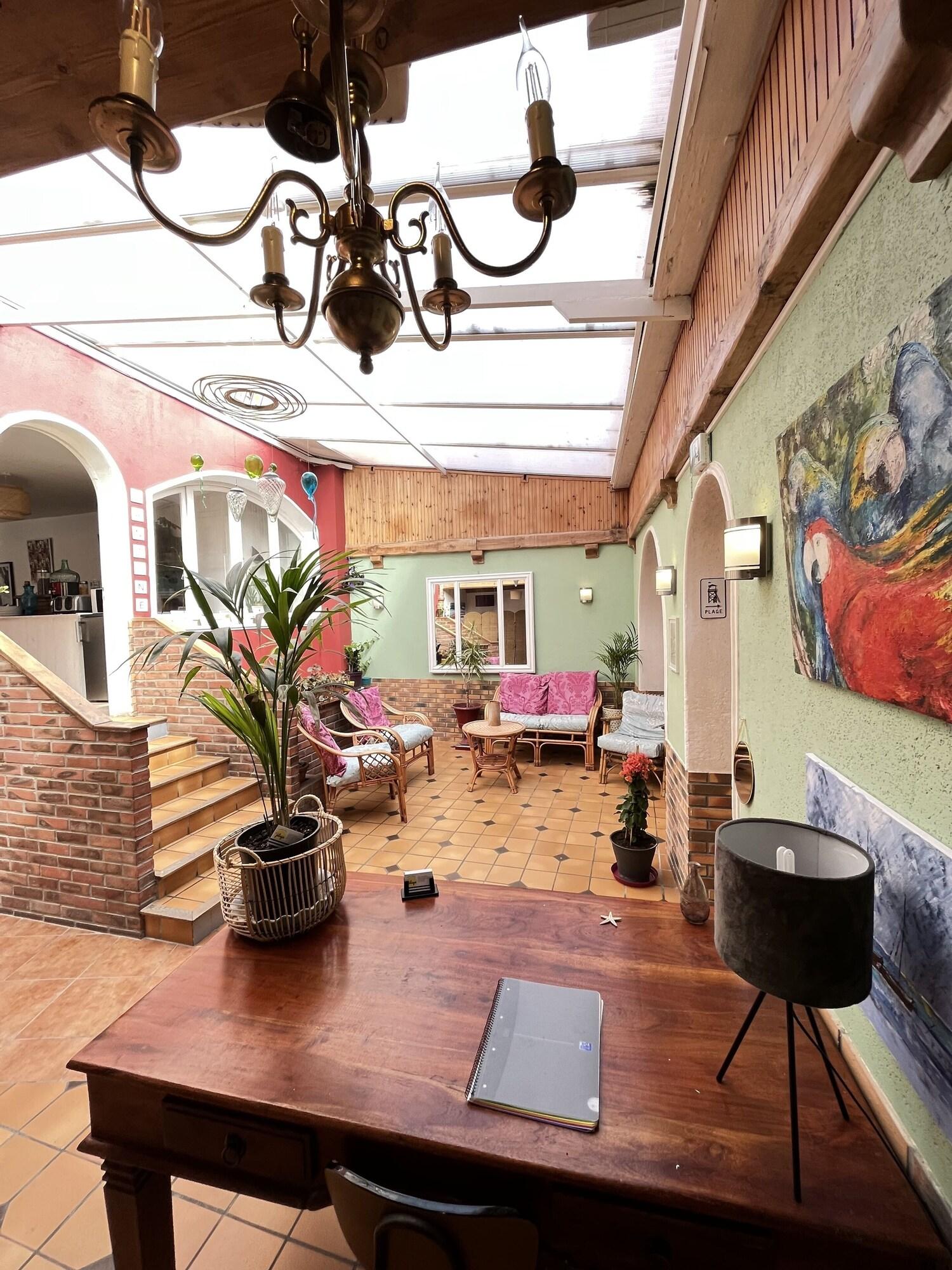 Vista Lobby HOTEL&CANTINE DE LA PLAGE