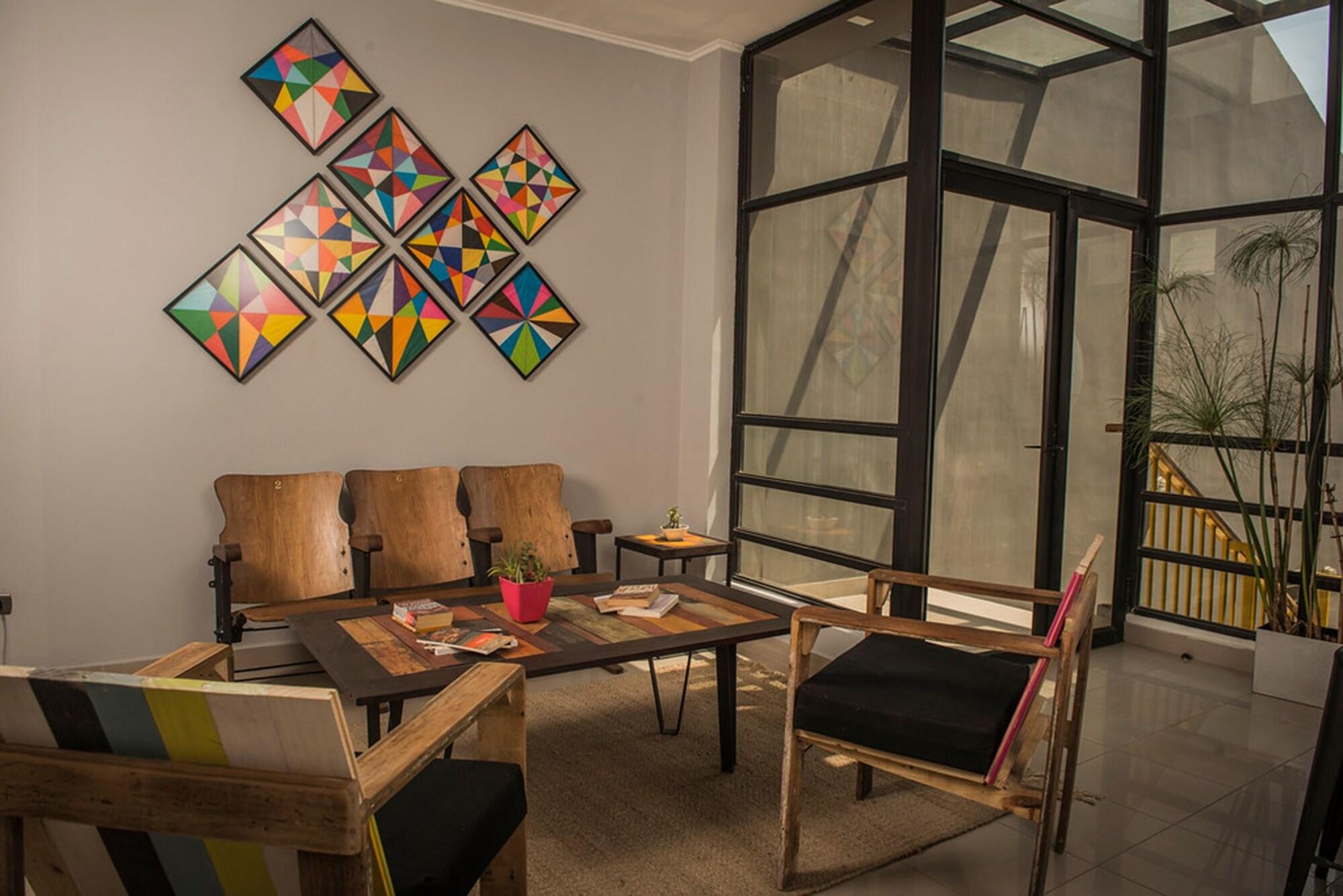 Vista Lobby Hotel Boutique Edificio Cielo Abierto