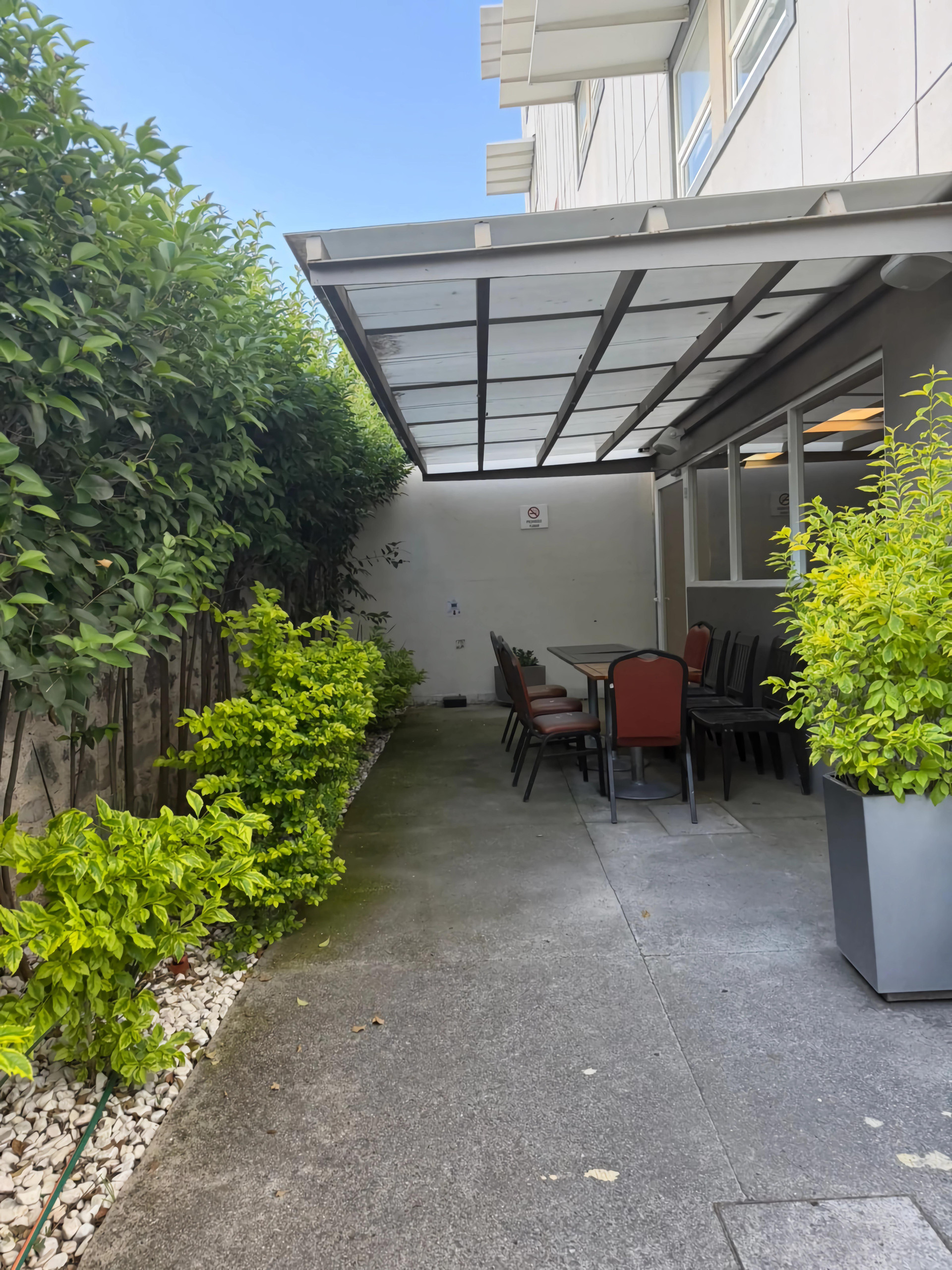 Balcón, patio o terraza Hotel VM Express Querétaro