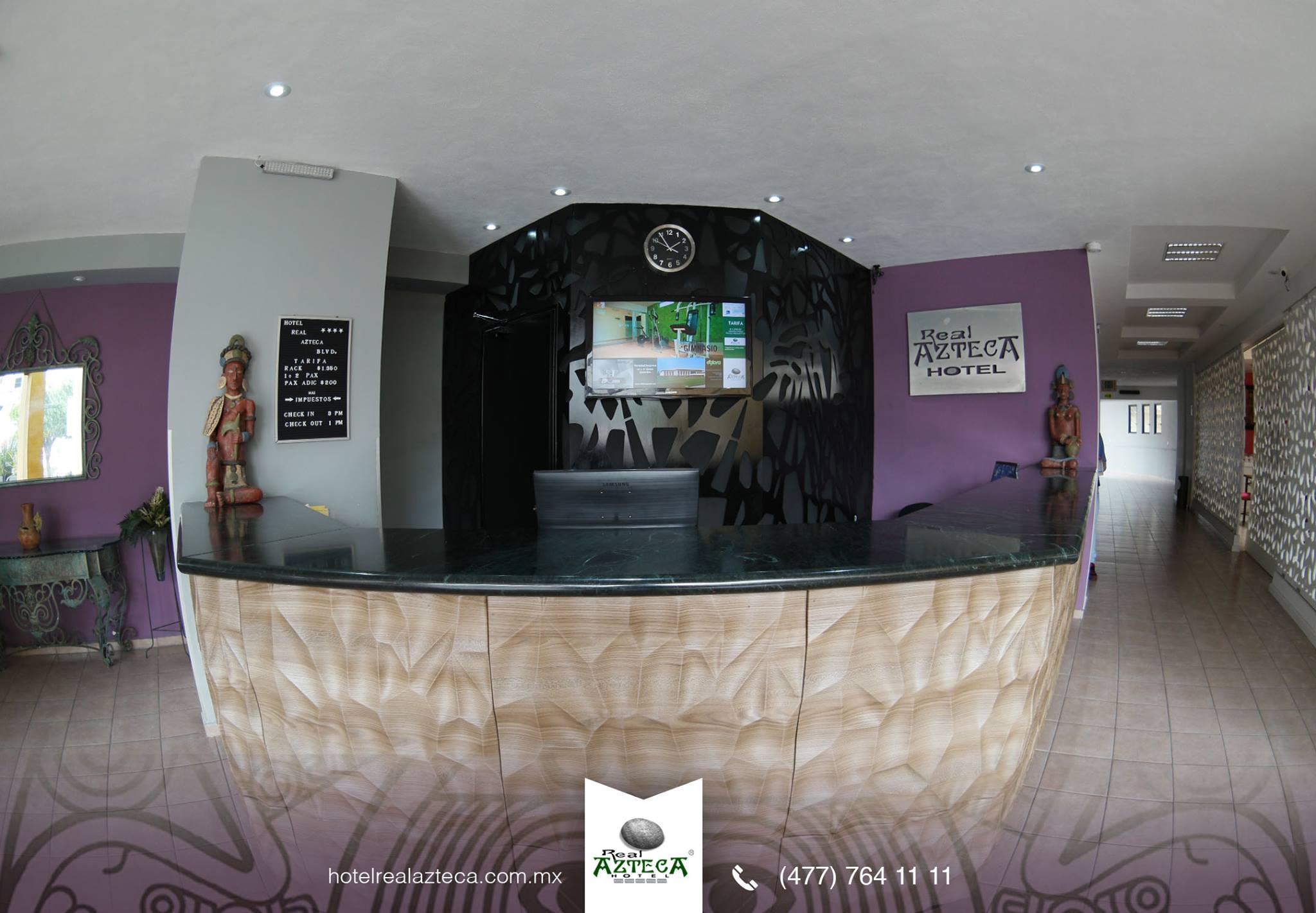 Vista Lobby Real Azteca Hotel