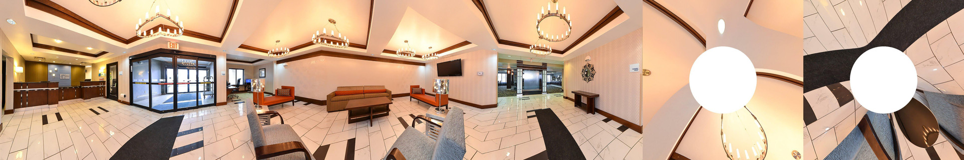 Vista Lobby Holiday Inn Express & Suites Greenfield by IHG
