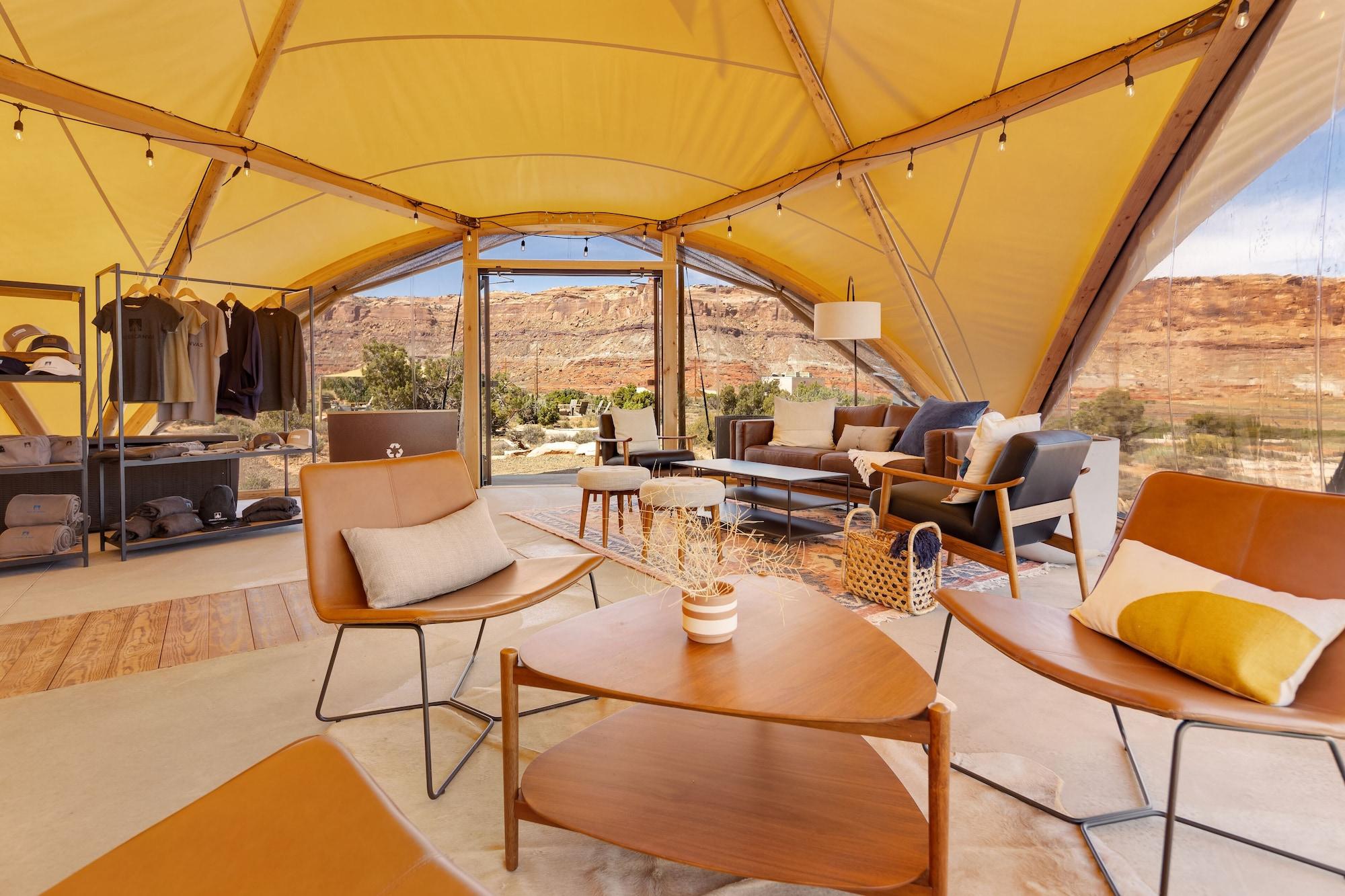 Vista Lobby Under Canvas Moab