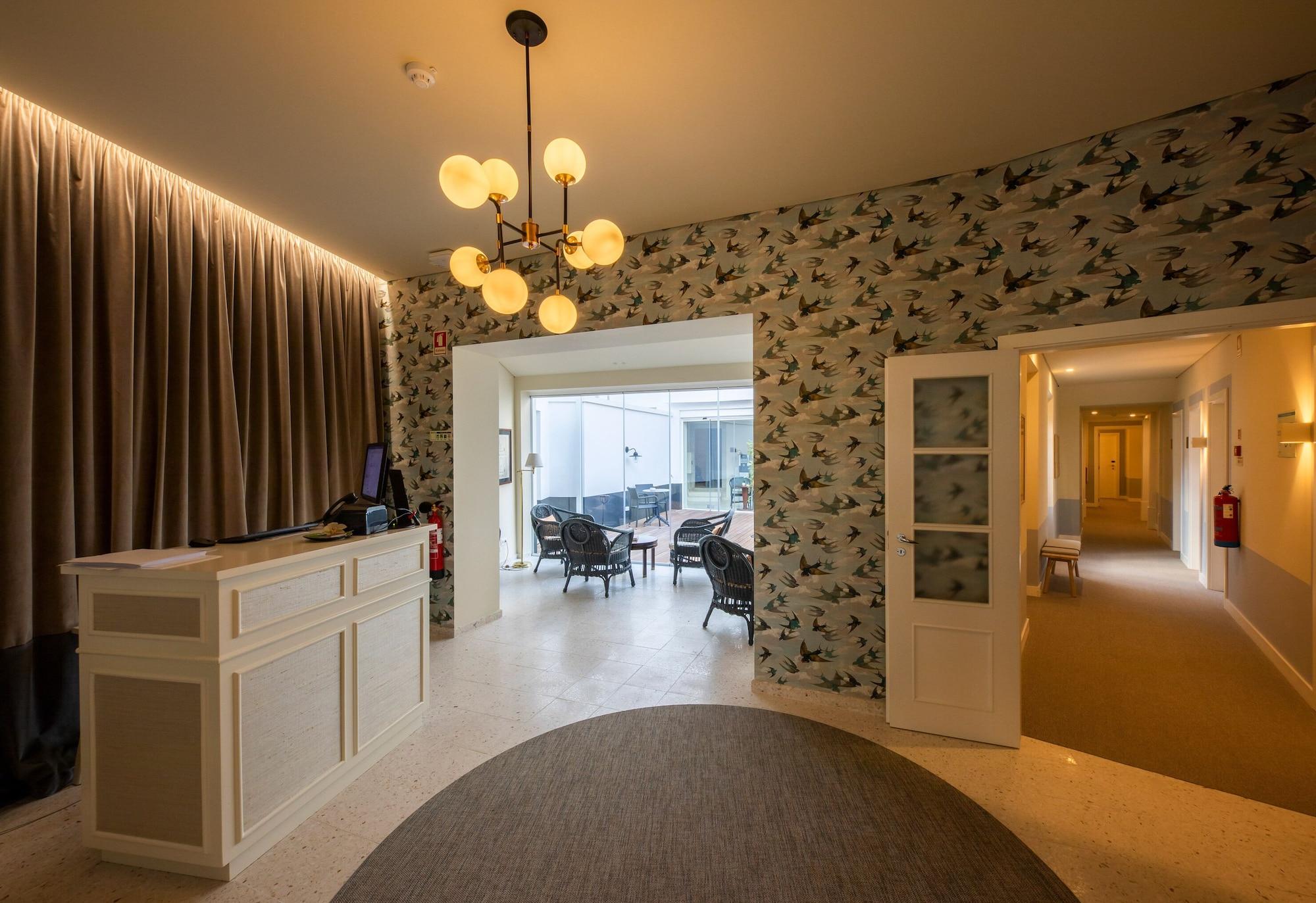 Vista Lobby Pousada Vila Óbidos