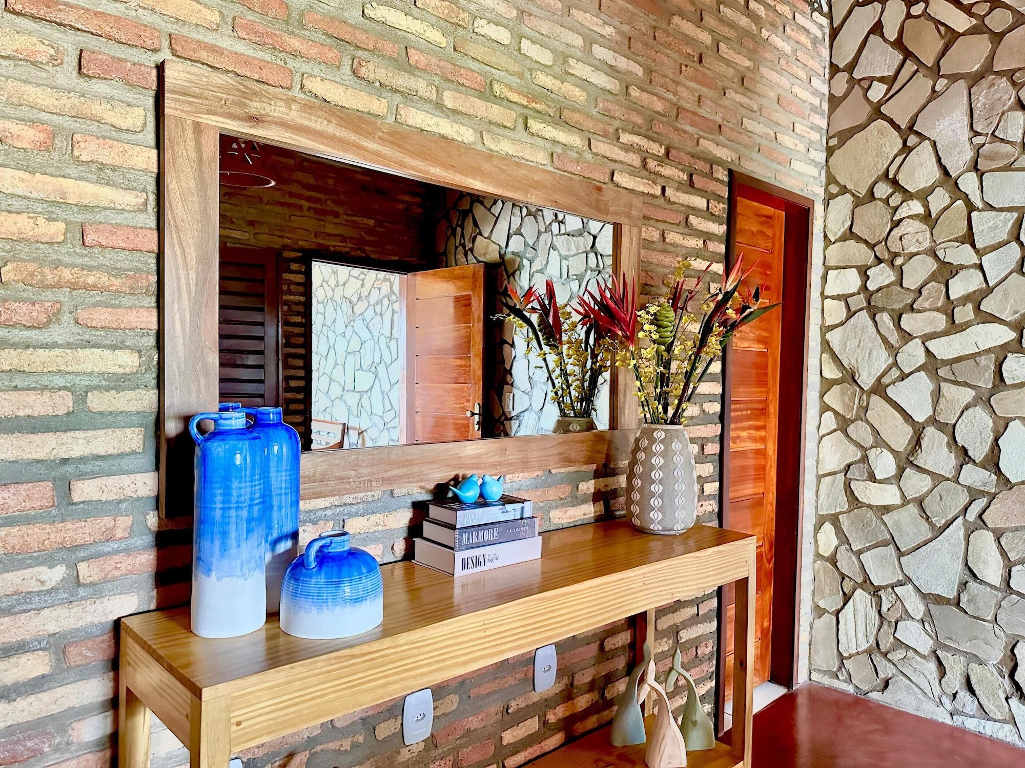 Vista Lobby Pousada Bella Mar Preá