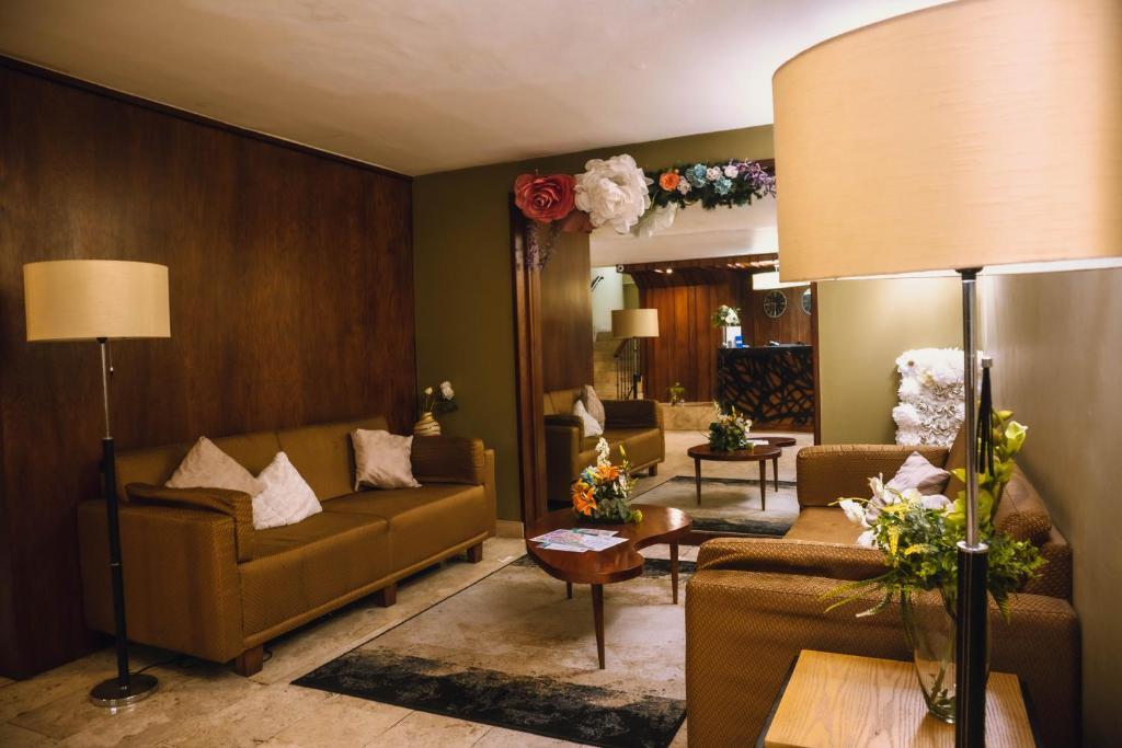 Vista Lobby Hotel Posada del Virrey Xalapa