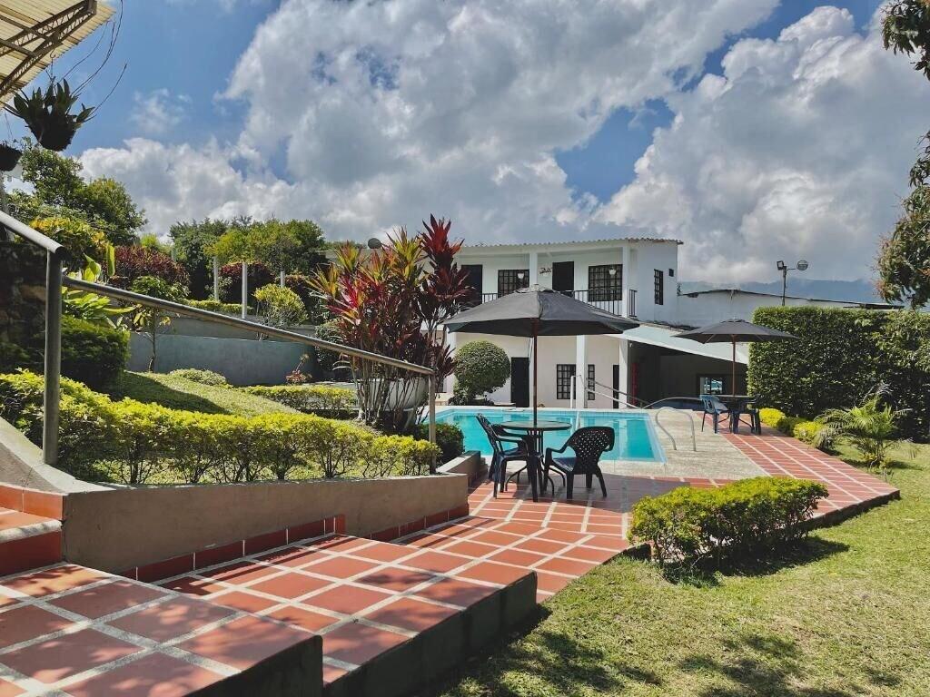 Vista Piscina Quinta Baroe