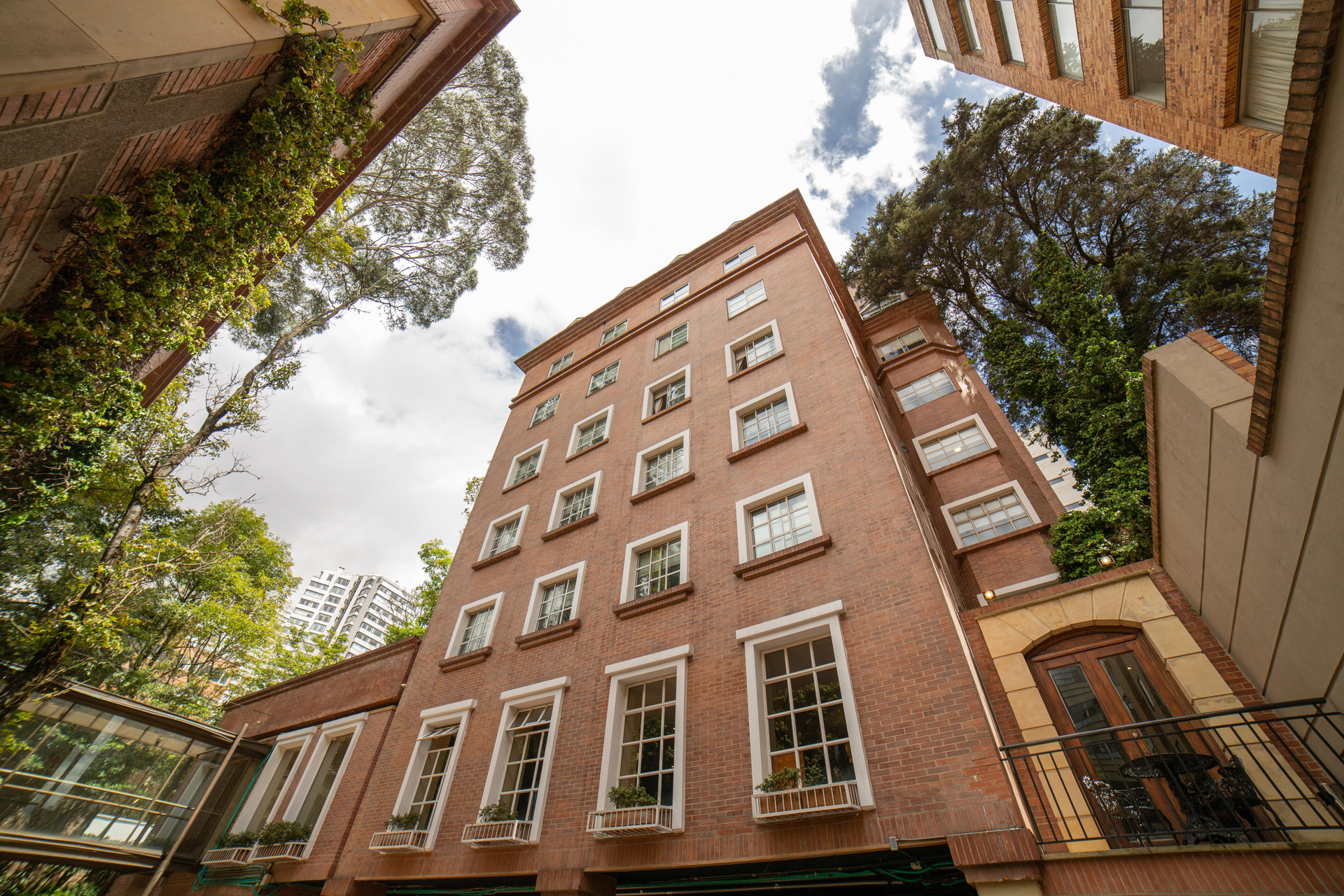 Vista Exterior Hotel Portón de la Cabrera