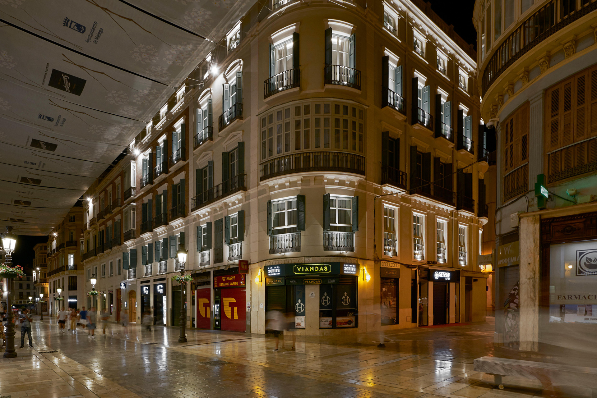 Vista Exterior Vincci Larios Diez