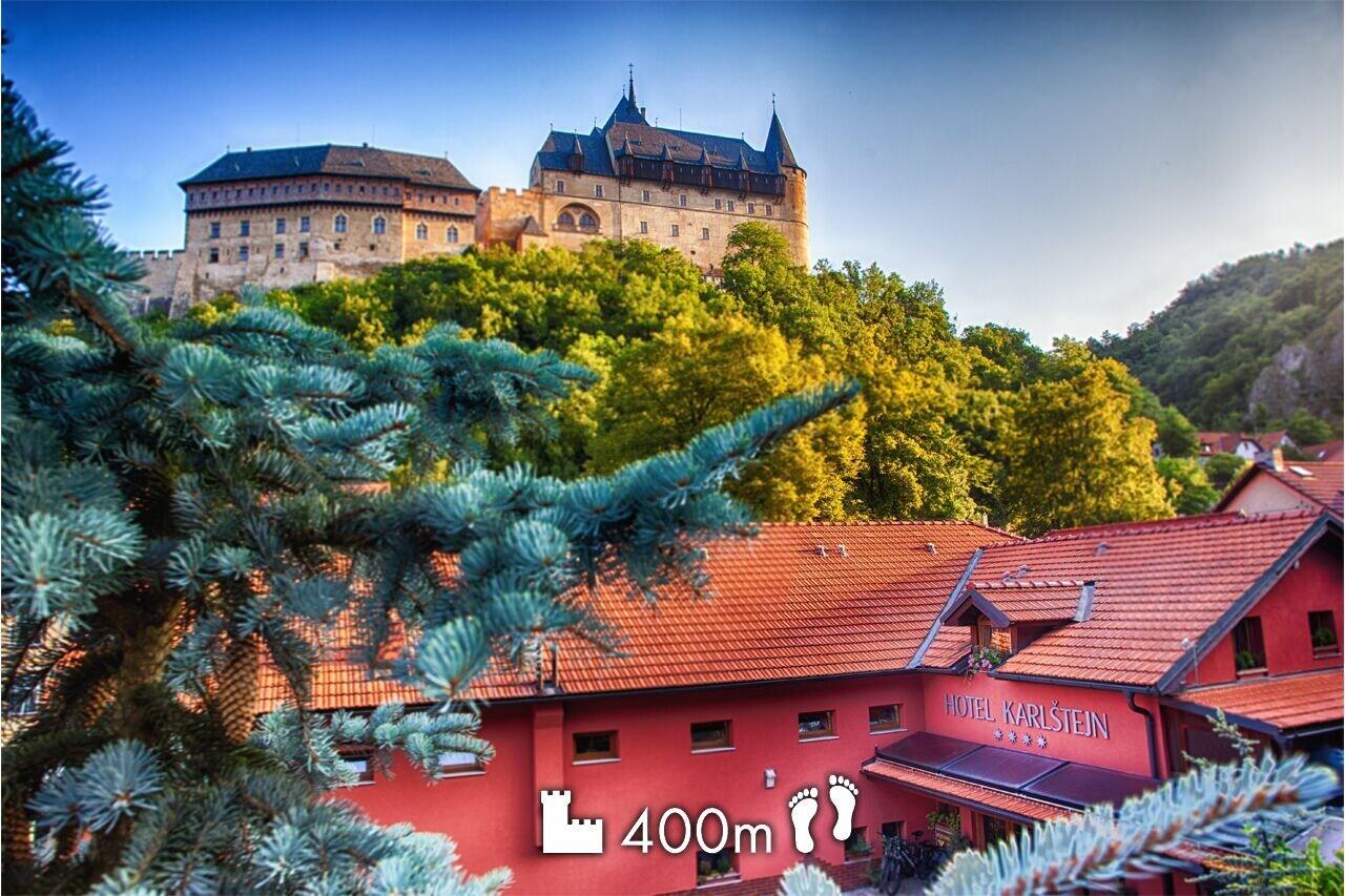 Vista Exterior Hotel Karlštejn