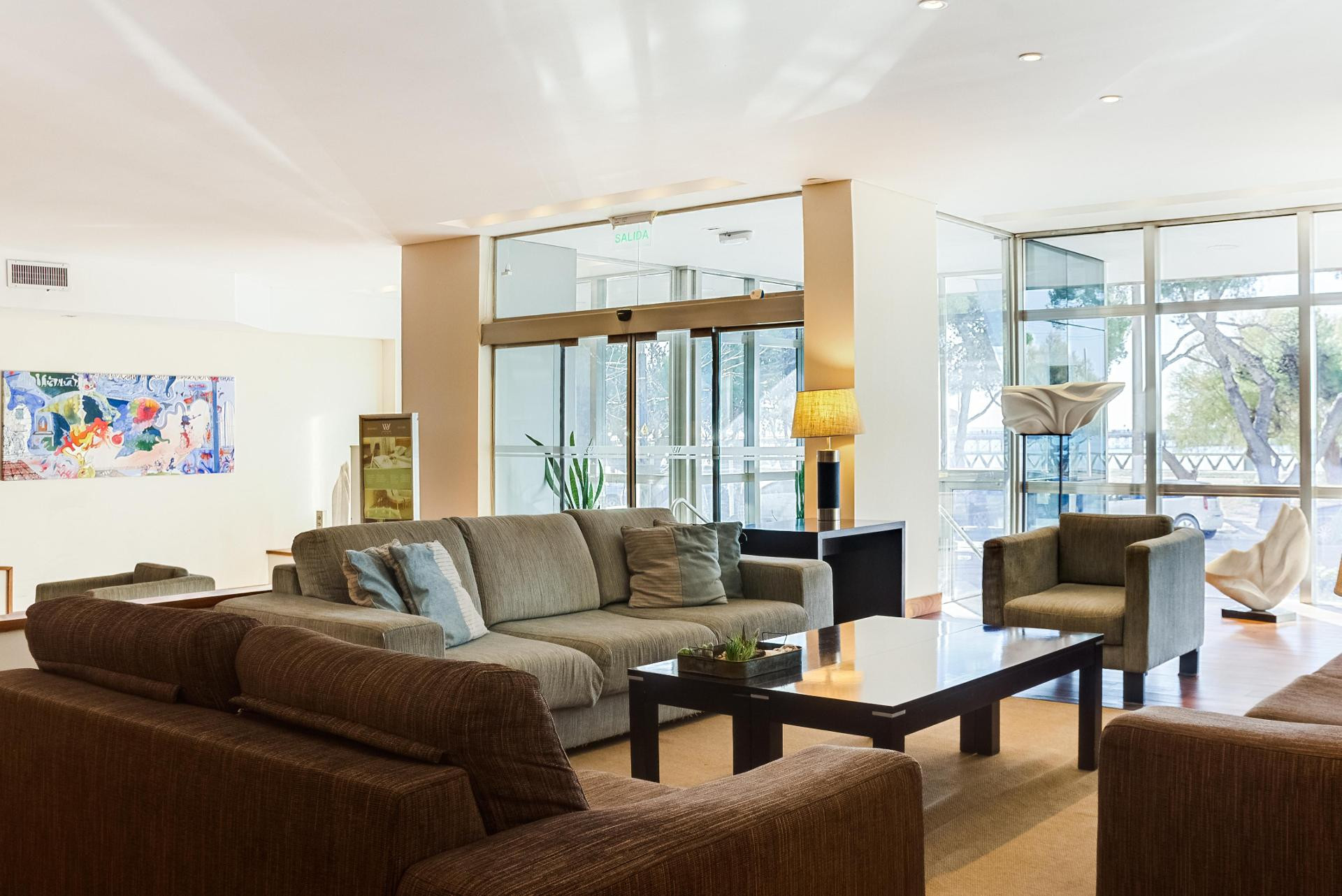 Vista Lobby Hotel Peninsula Valdes