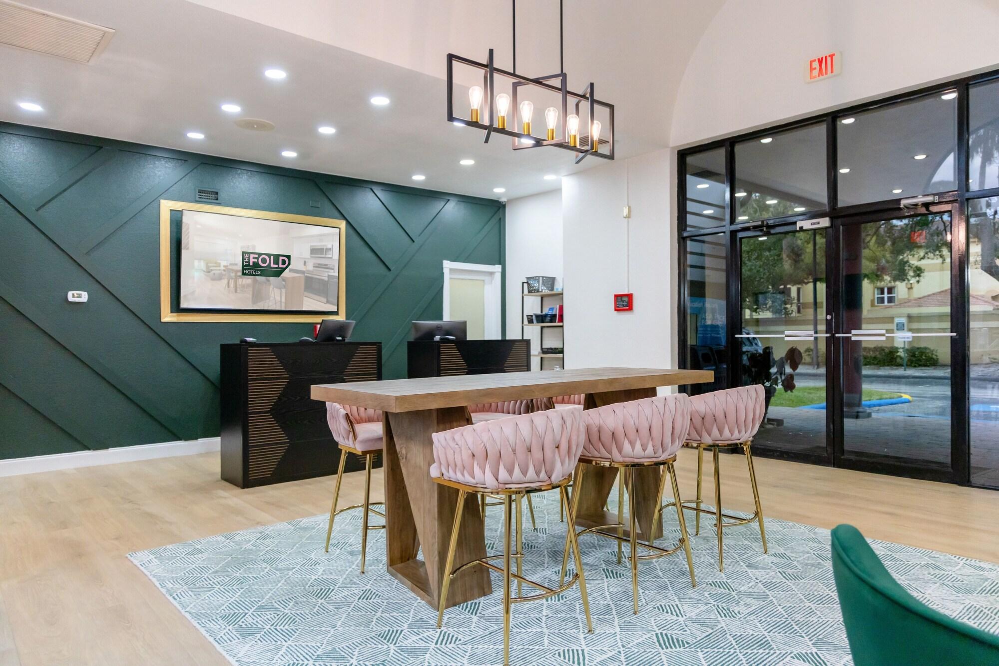Vista Lobby The Fold Hotels Orlando