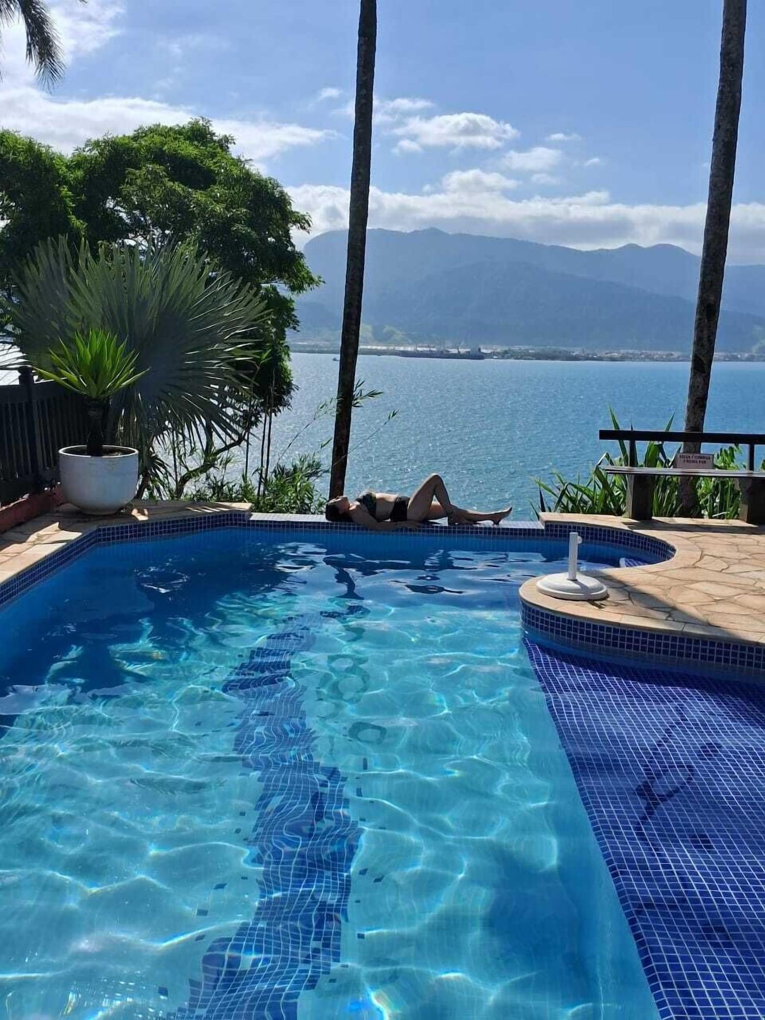 Vista Piscina Pousada Fruto do Mar