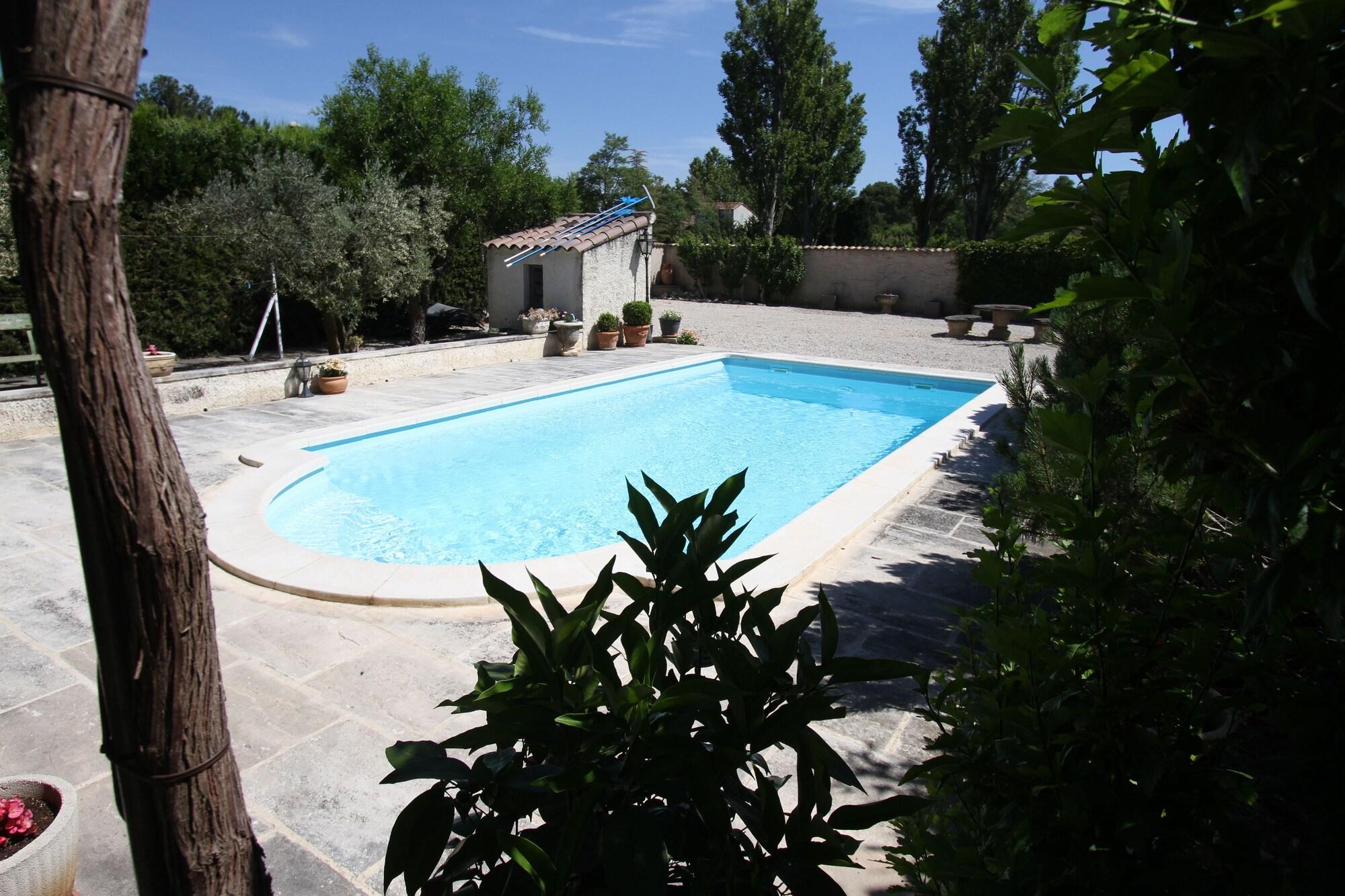 Vista Piscina Le Clos de la Font - Chambres d'hôtes