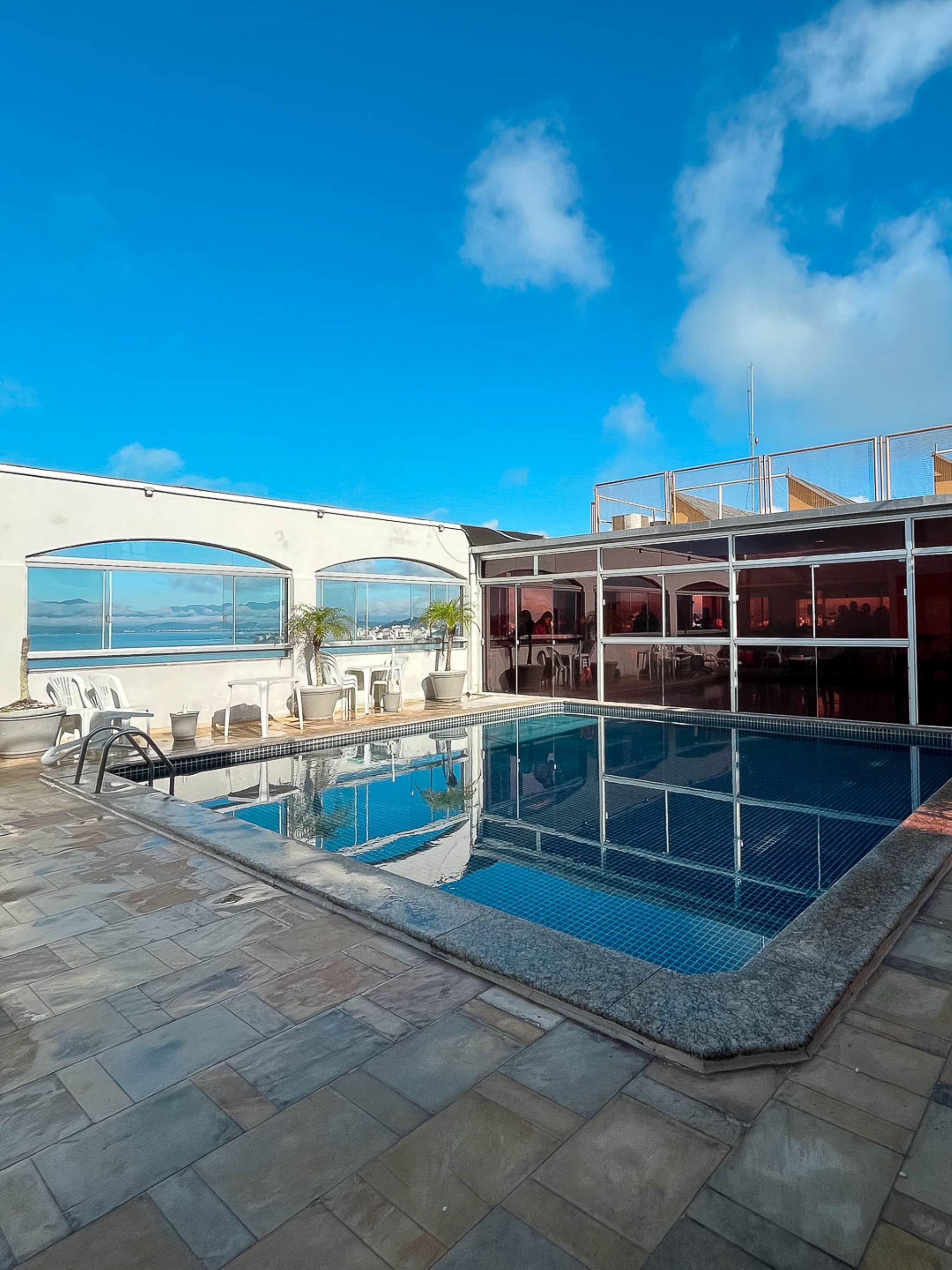 Vista Piscina Rede Andrade Cecomtur
