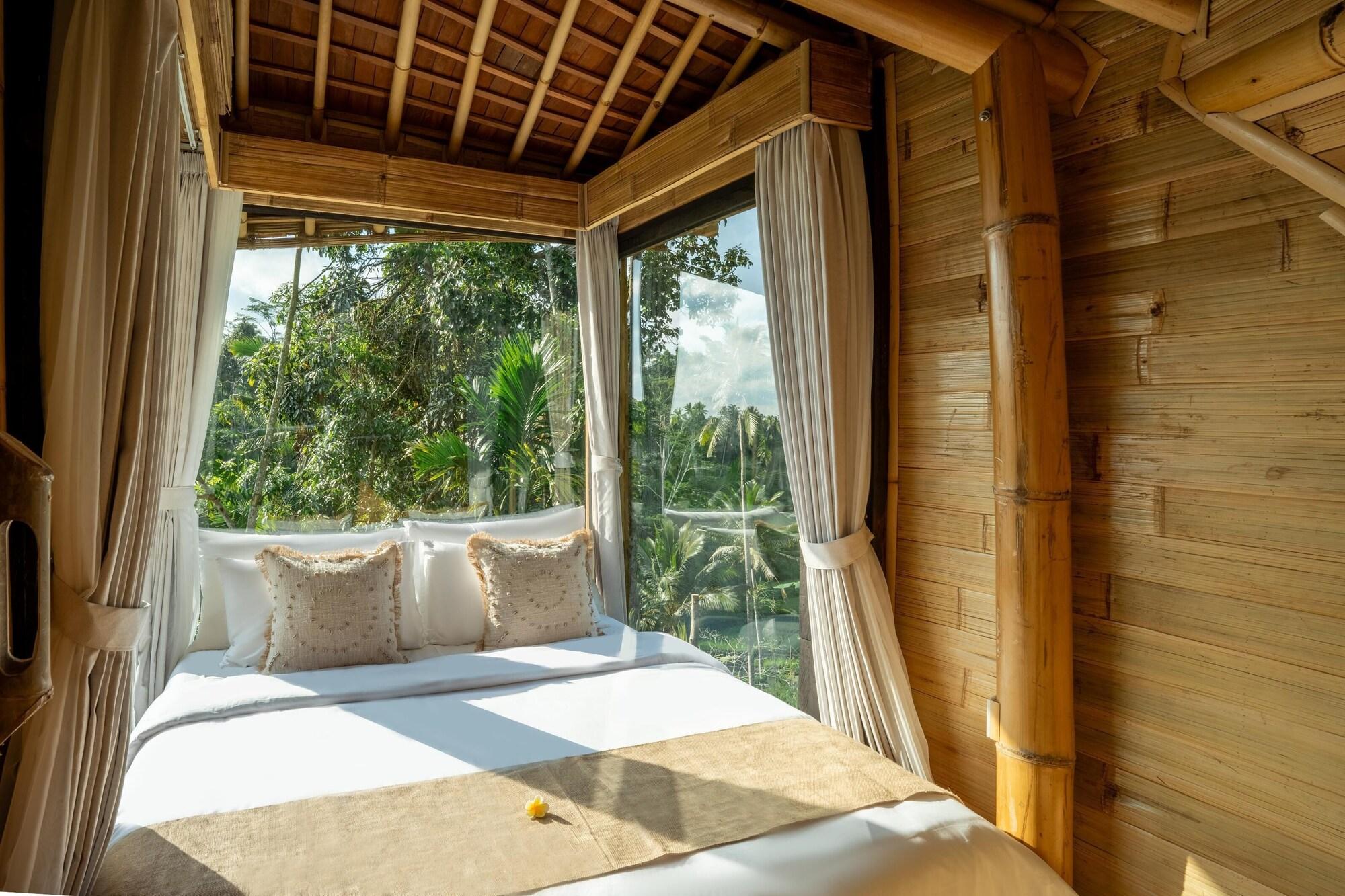Habitación Bambootel Sawah View