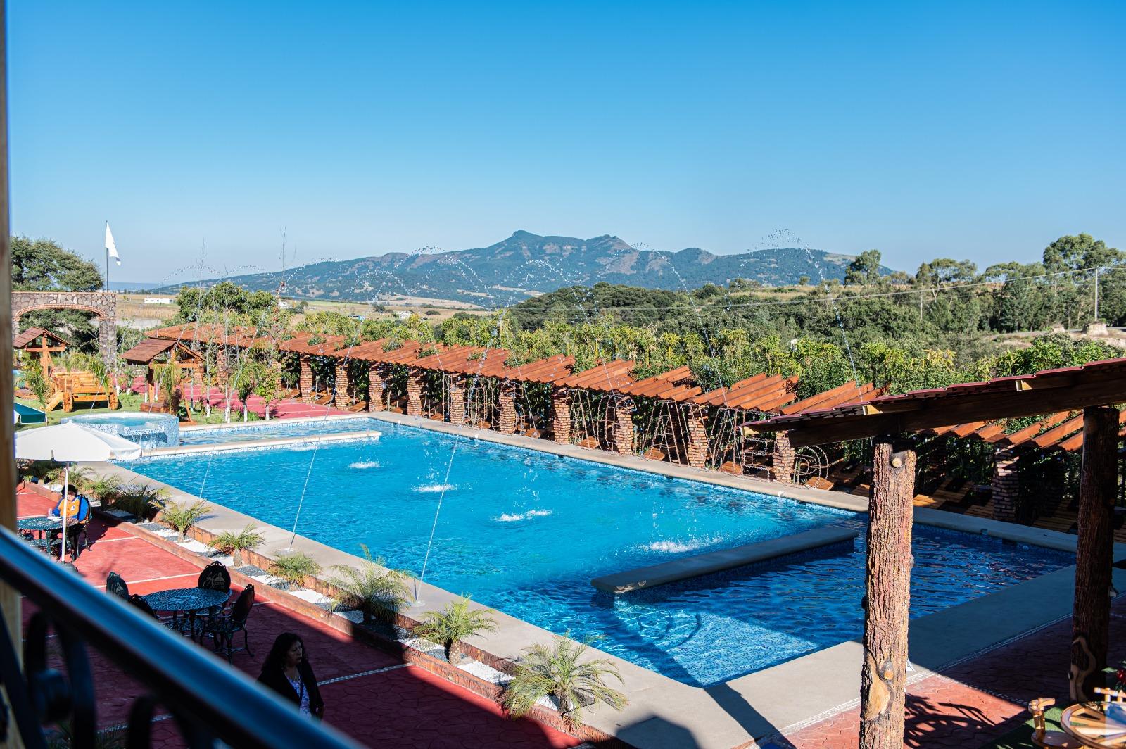 Vista Piscina HOTEL & SPA LOS AGAVES