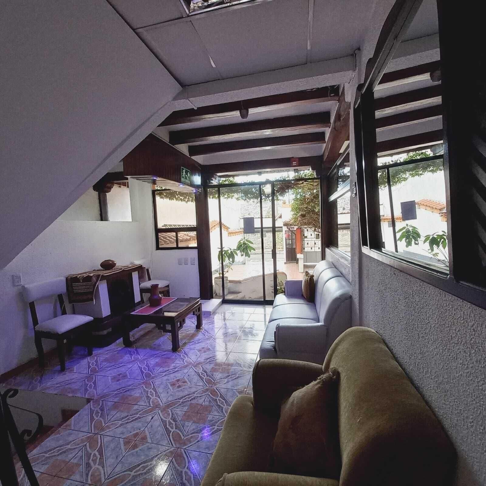 Vista Lobby Hotel El Geranio