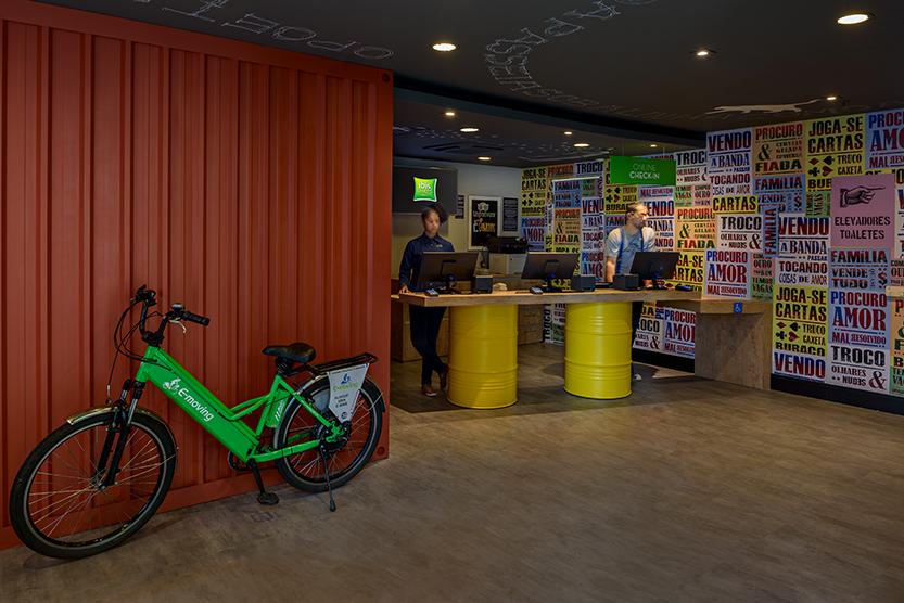 Vista Lobby Ibis Styles Faria Lima