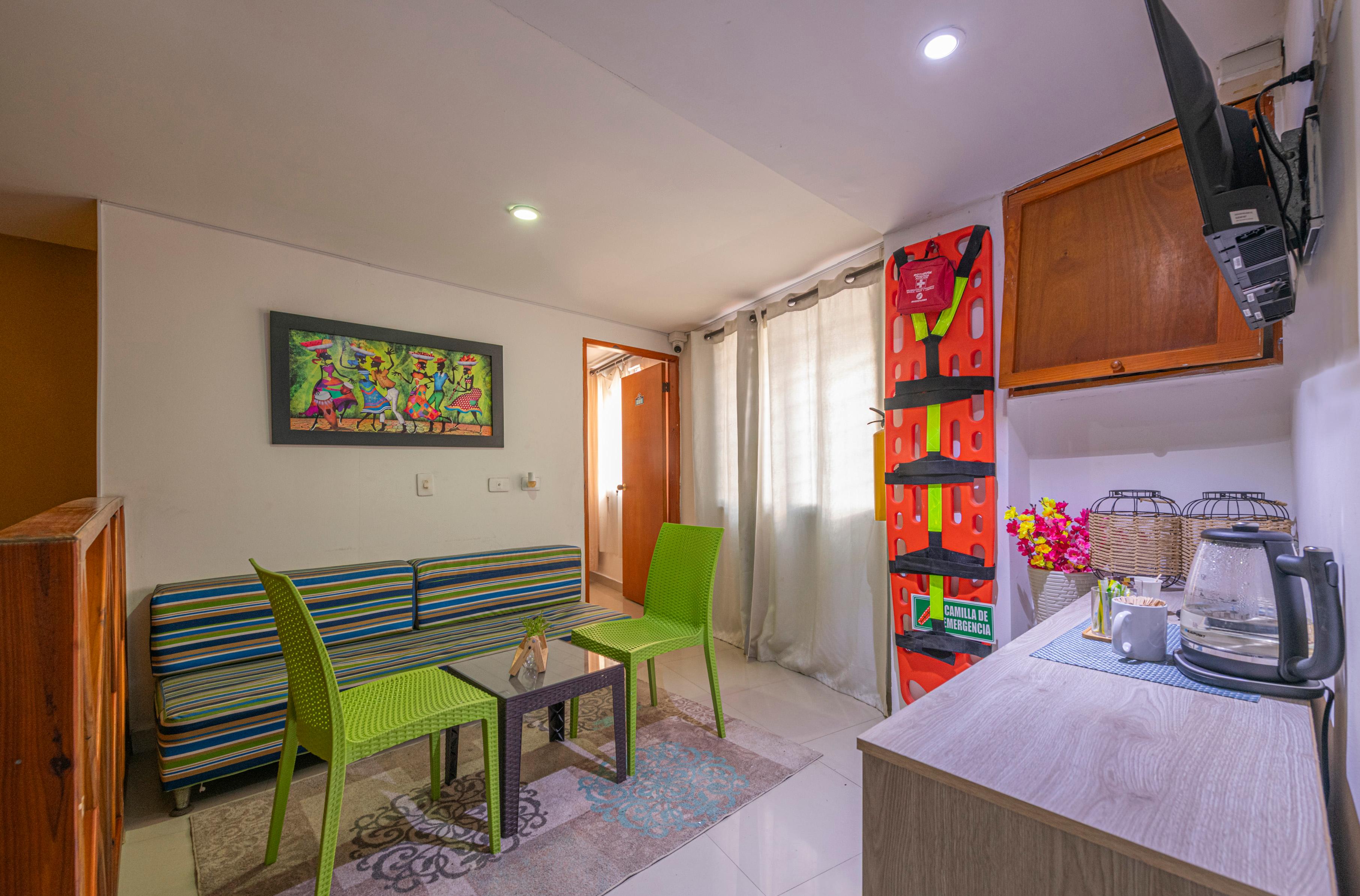 Zona de estar Sweet Caribbean Hotel