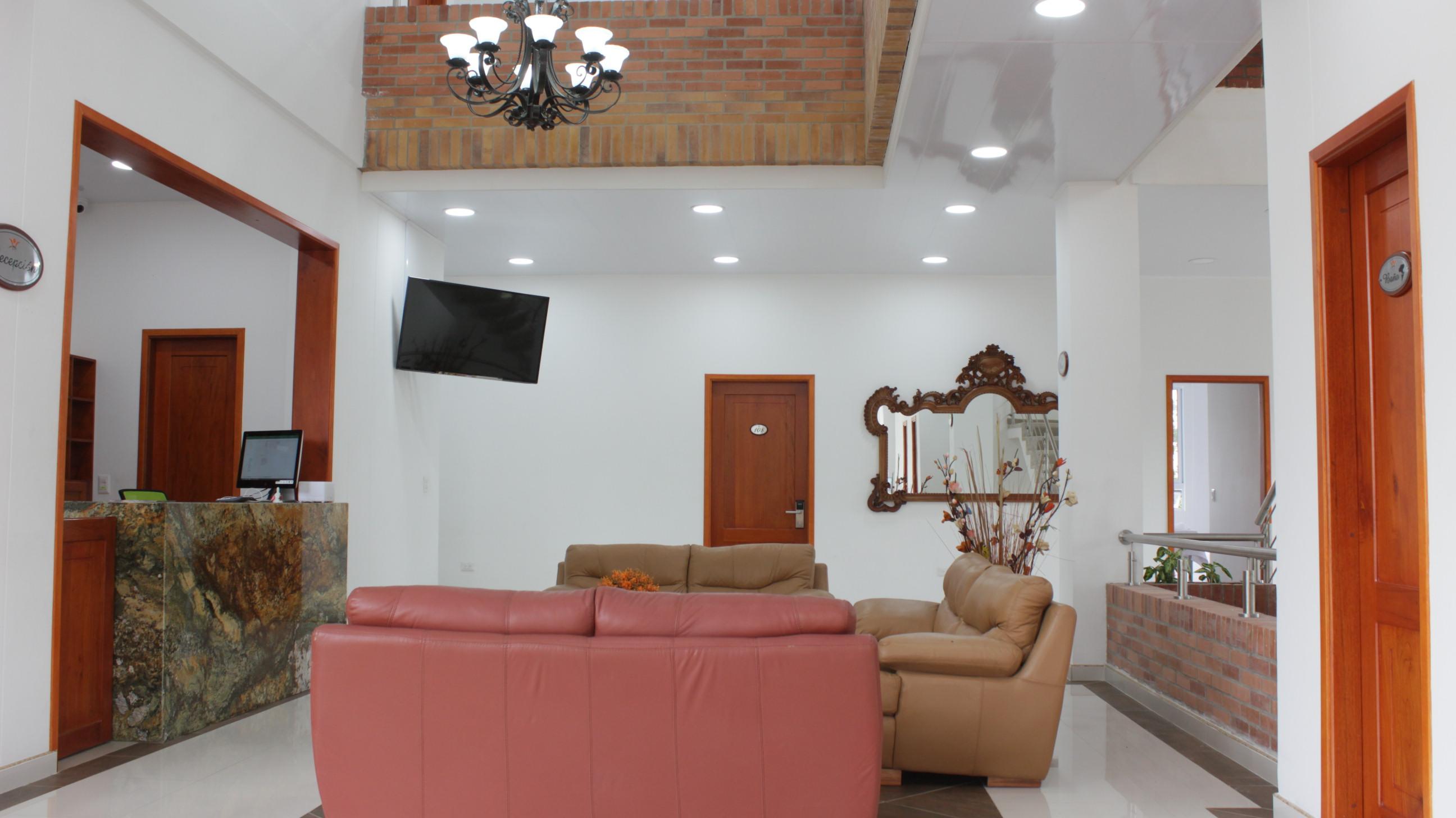 Vista Lobby Hotel Río Humadea