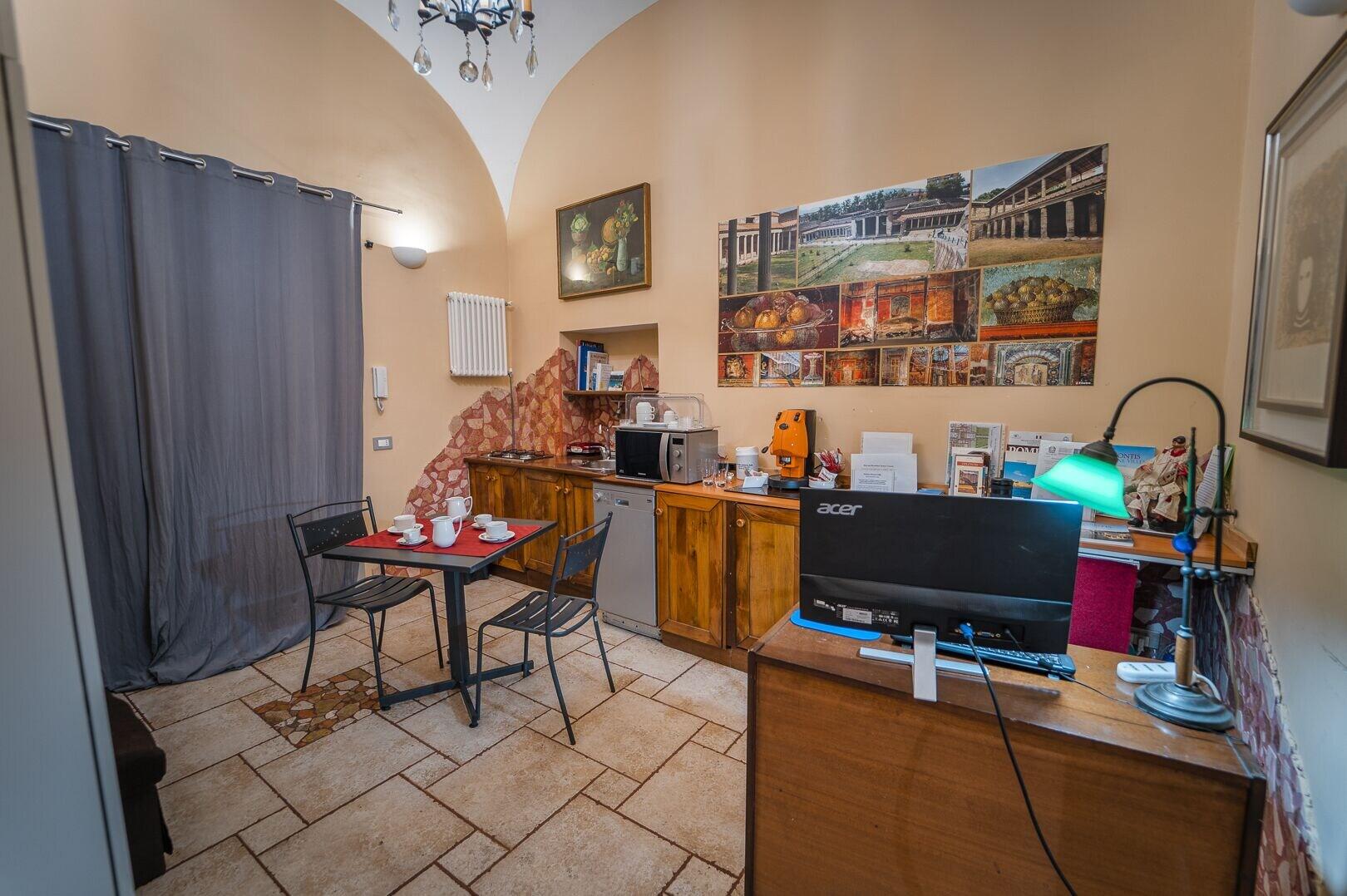 Vista Lobby b&b Domus Vesuvia