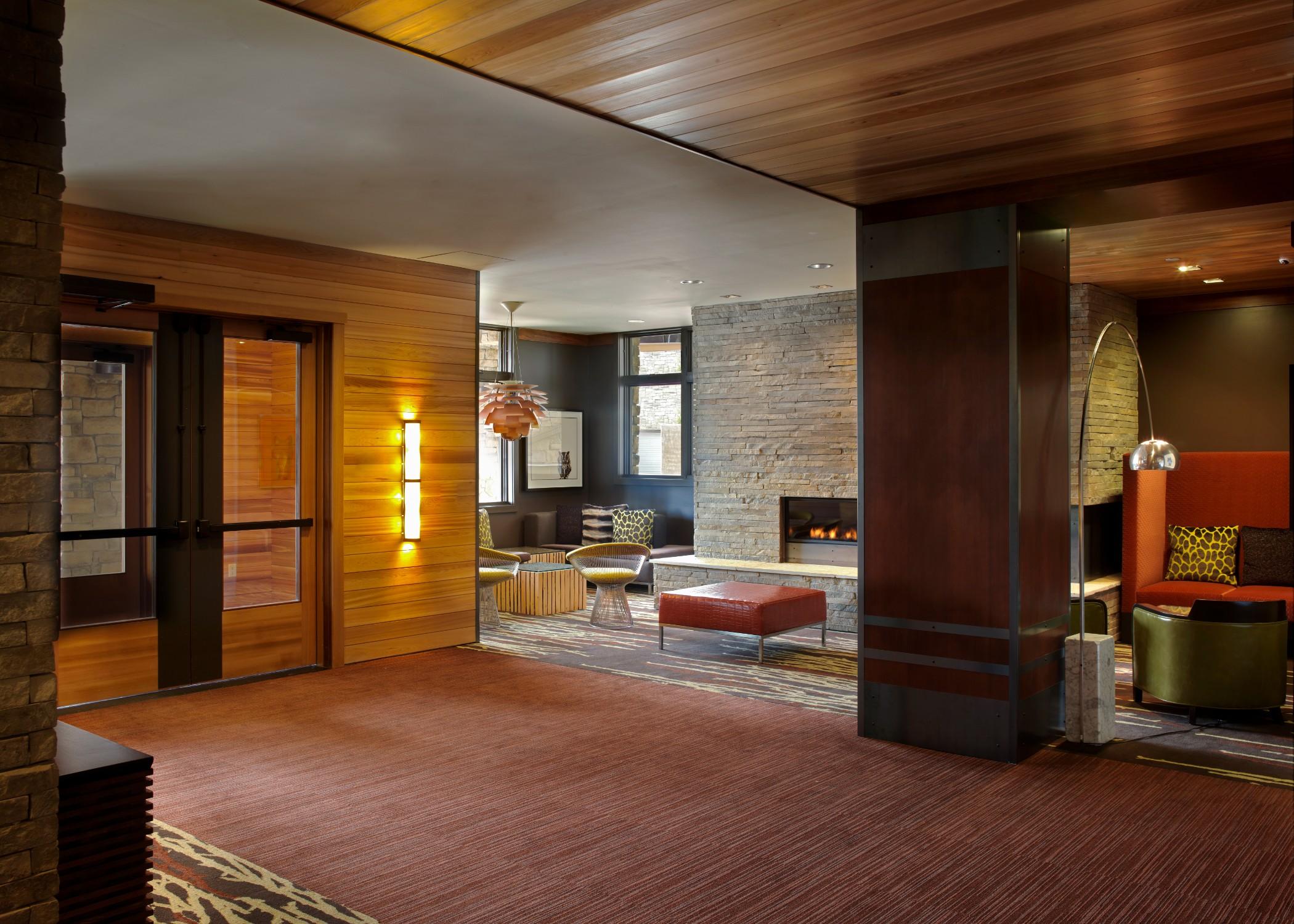 Vista Lobby Hotel Terra Jackson Hole