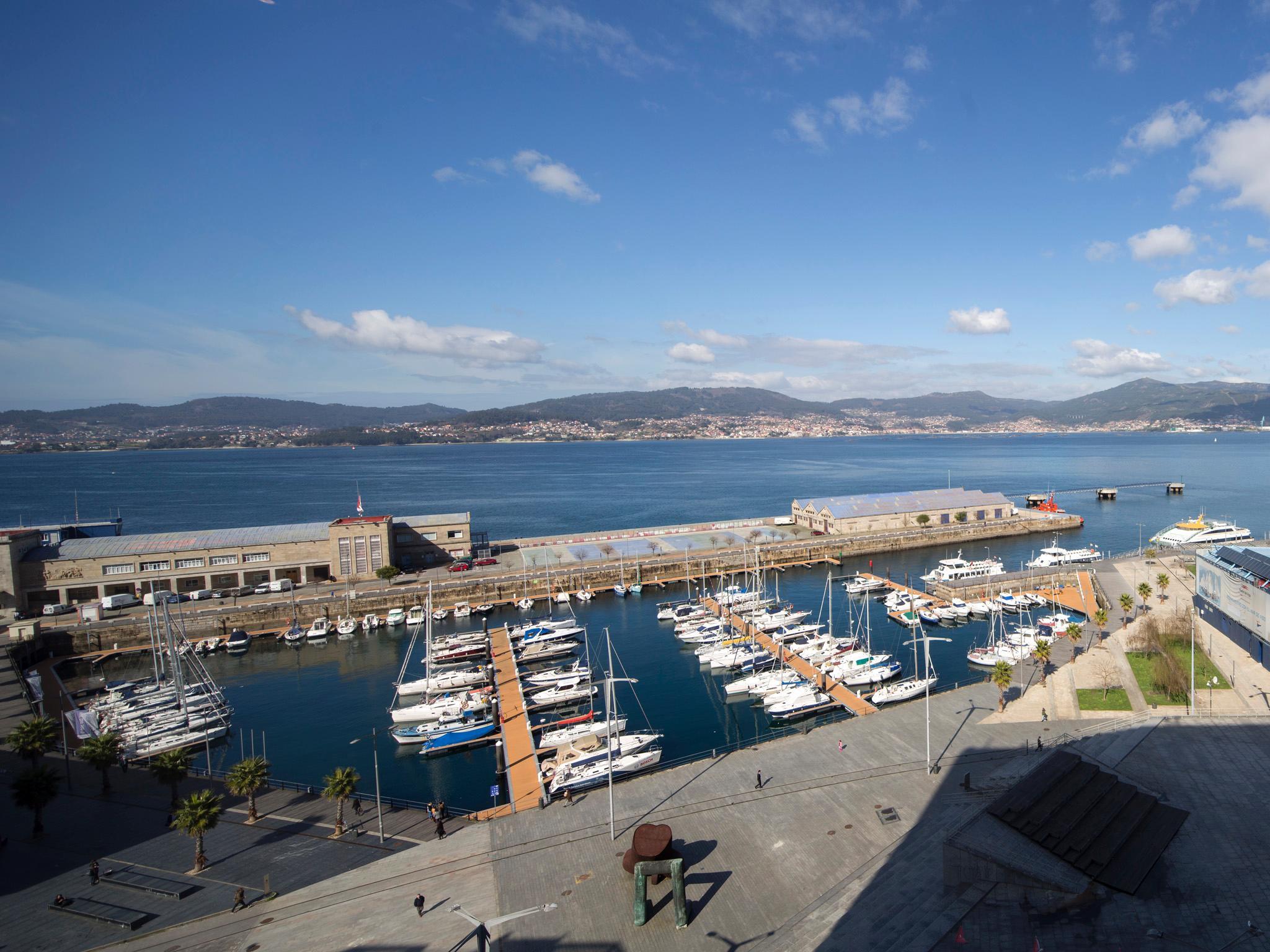 Vista Exterior Hotel Bahía de Vigo
