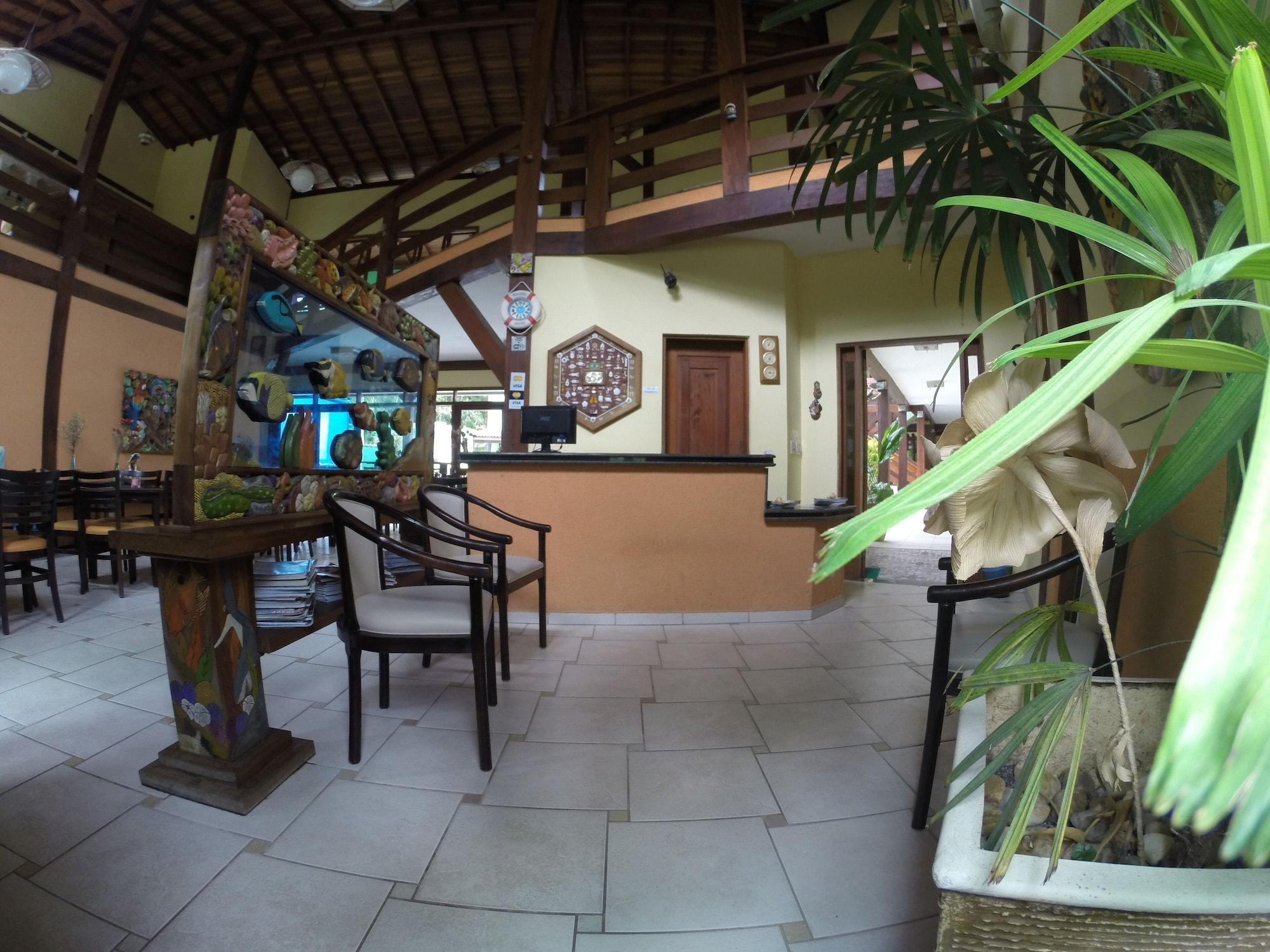 Vista Lobby Recanto Verde Praia Hotel