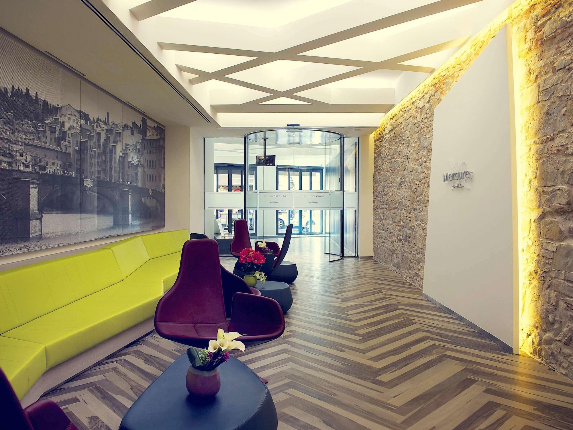 Vista Lobby Mercure Firenze Centro