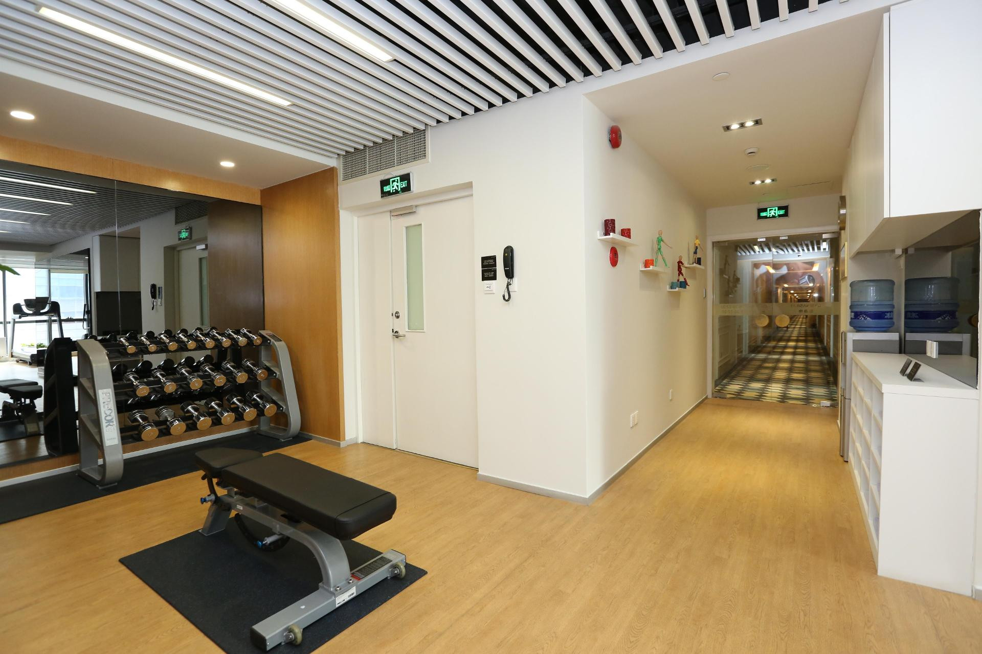 Instalaciones Recreativas Green Court Residence City Center Shanghai