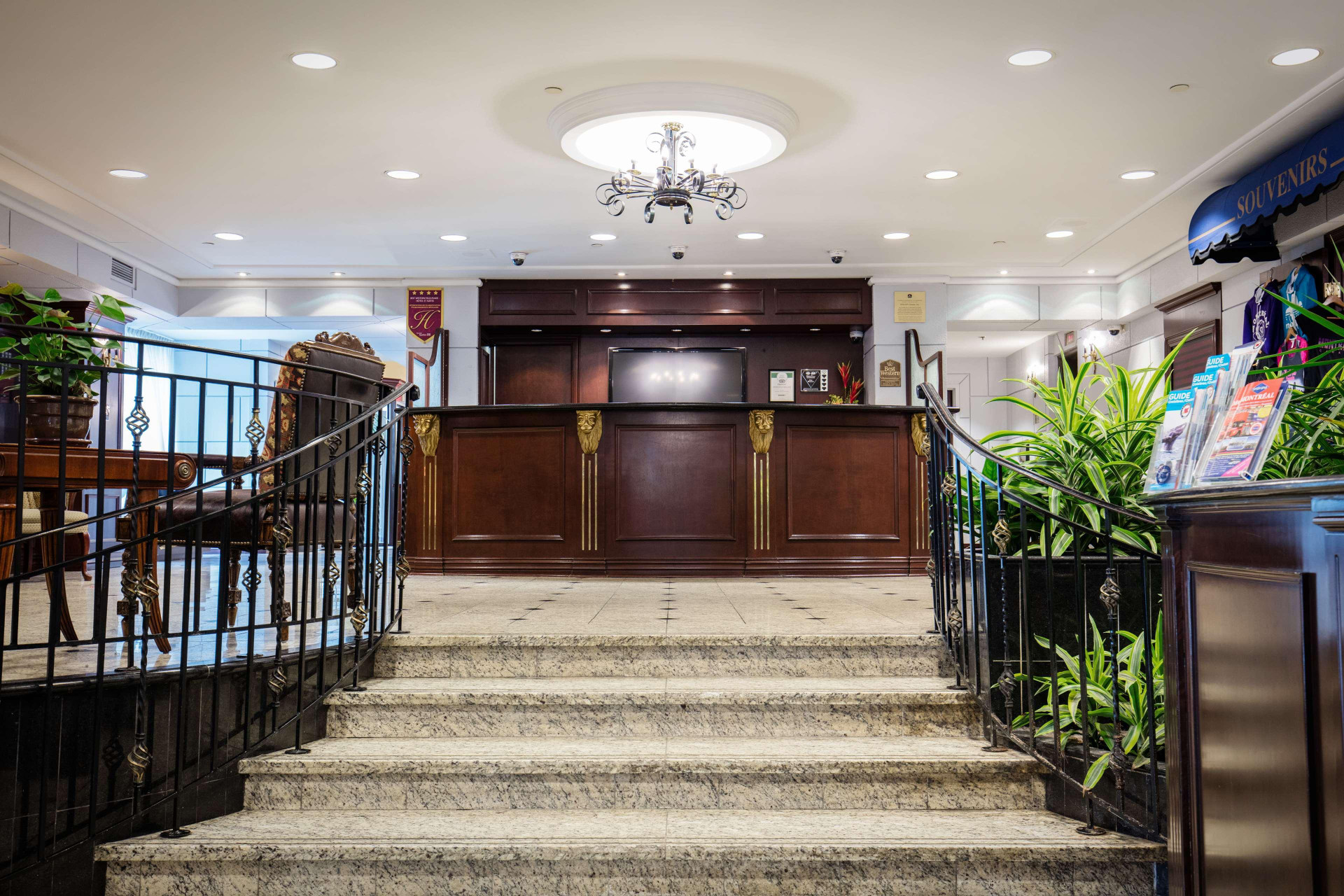 Vista Lobby Best Western Ville-Marie Montreal Hotel & Suites