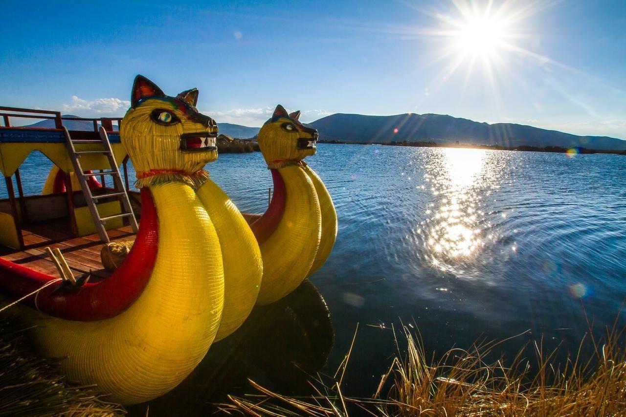 Vista Piscina Uros Titicaca Uta Lodge