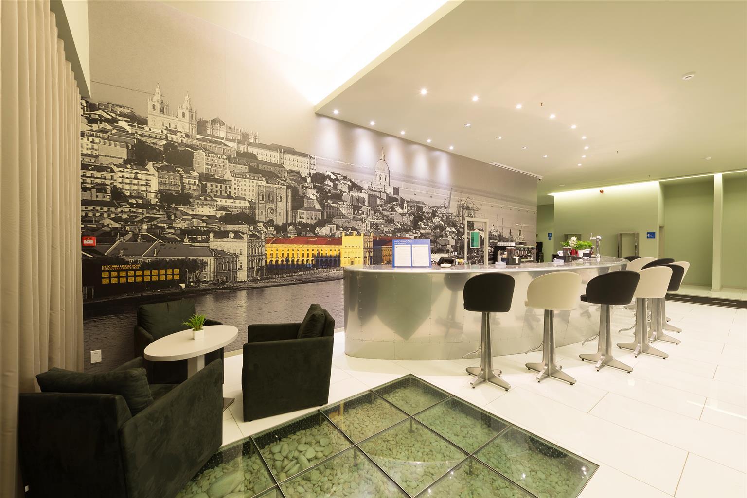 Vista Lobby Meliá Lisboa Aeroporto