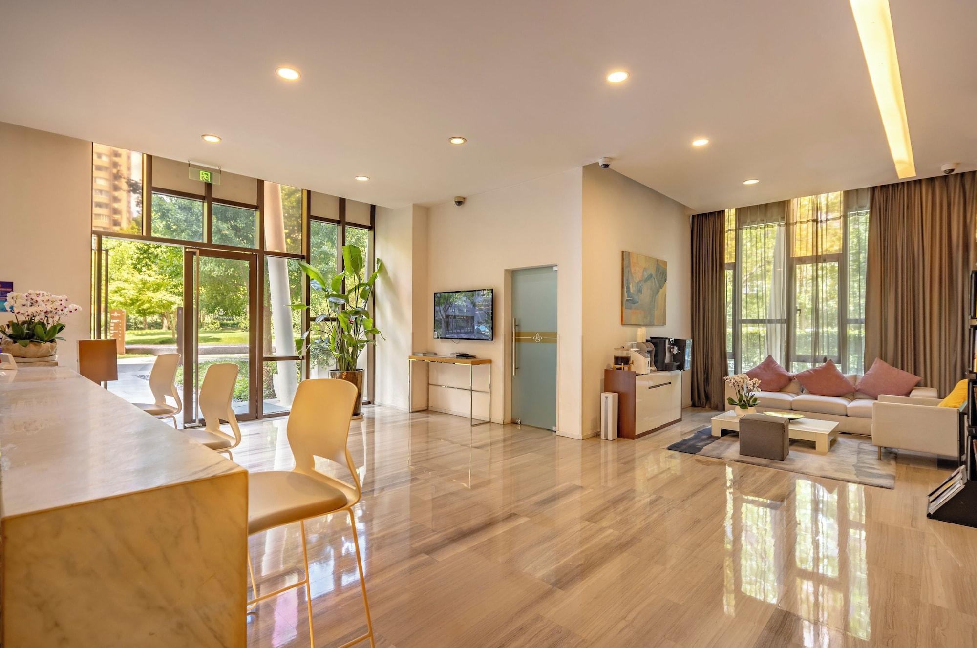 Vista Lobby Green Court Premier Jinqiao Shanghai