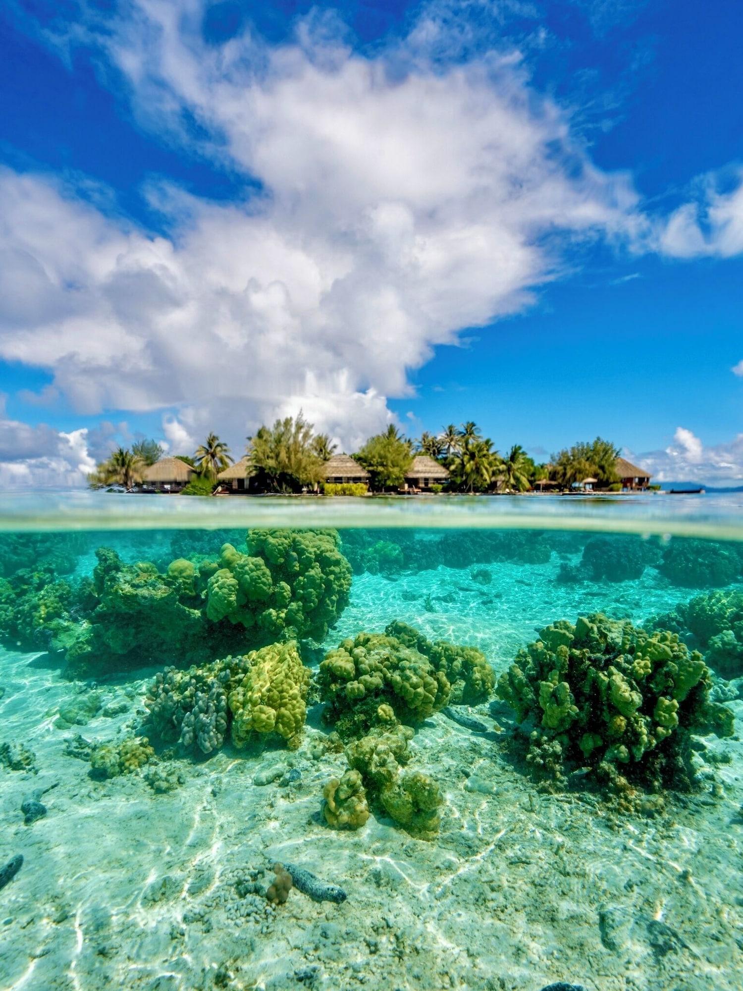 Vista Exterior EDEN - Private Island - TAHA'A